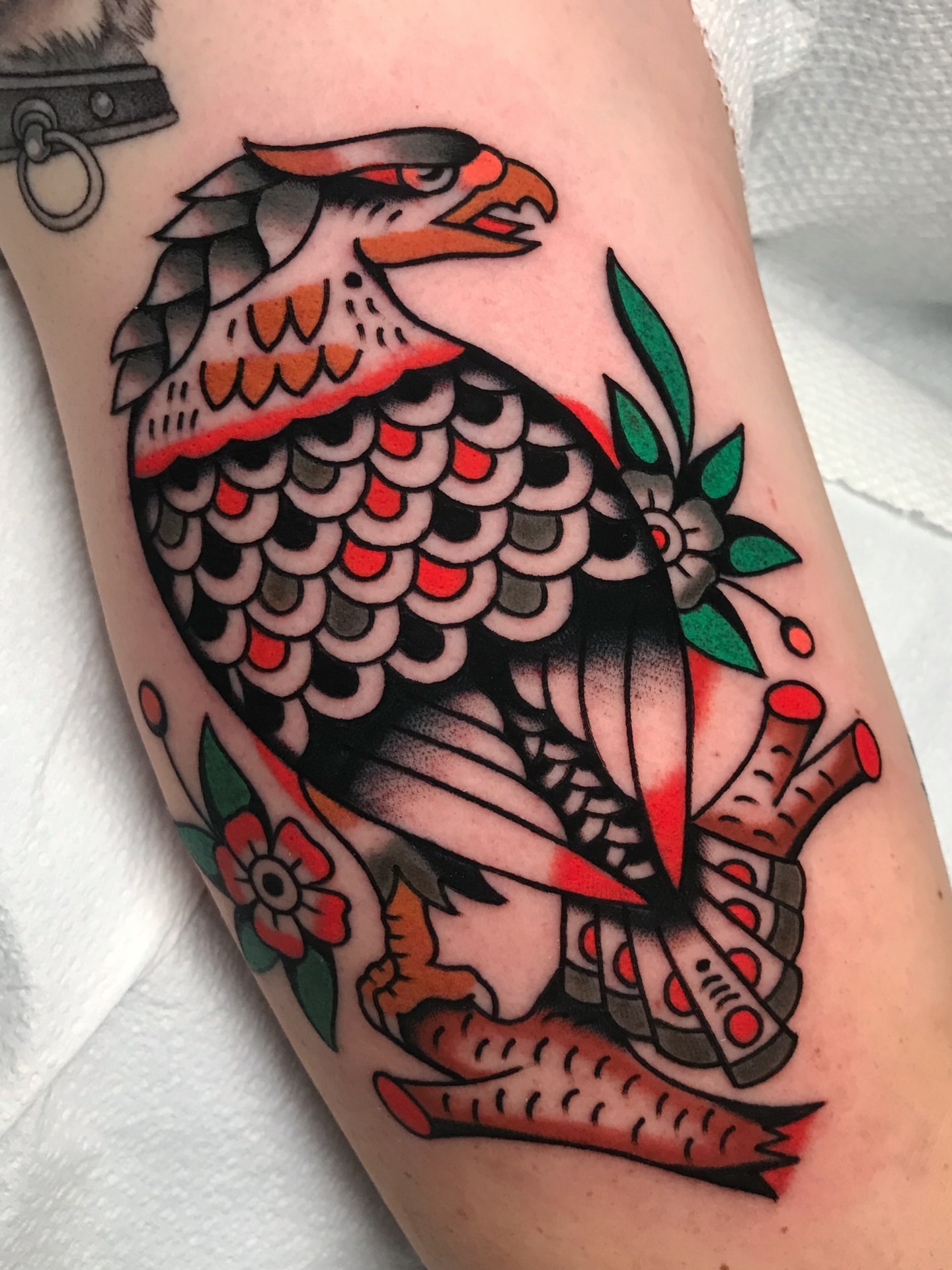 Tattoo by @angelwesttattoo — american_traditional