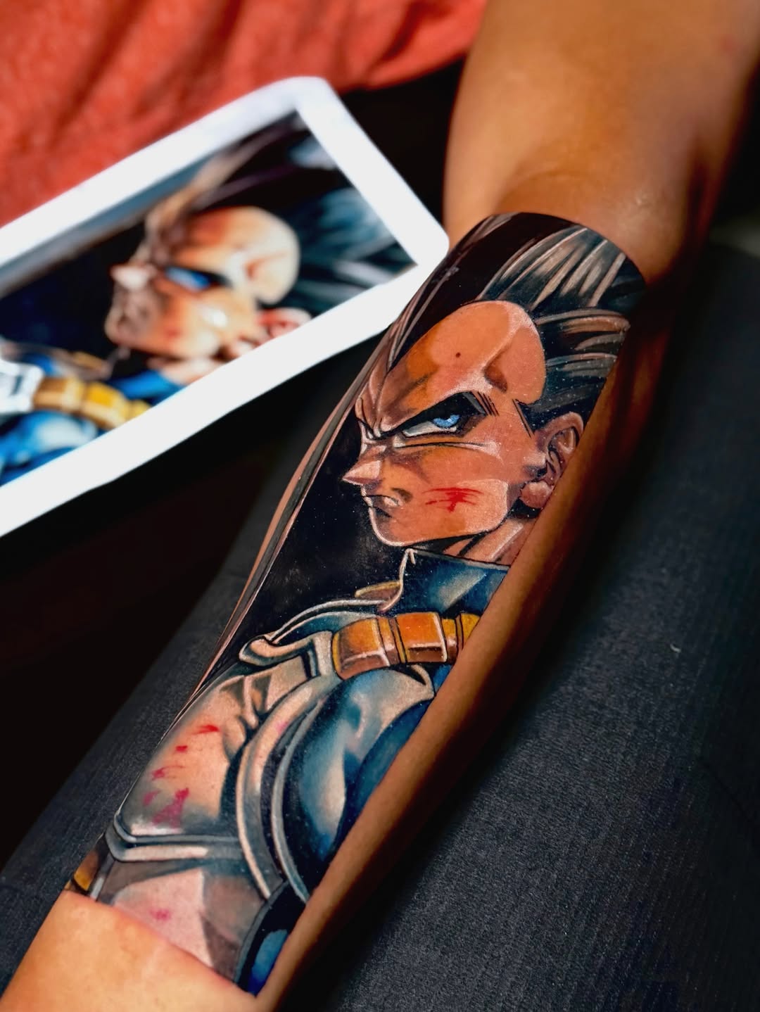 Tattoo by @poch_arts — anime, realism
