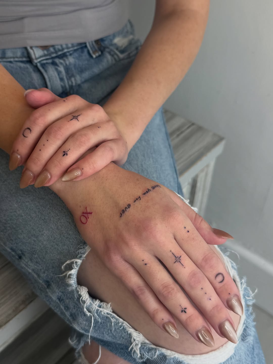 Tattoo by @divinithuy — fine_line, lettering_script