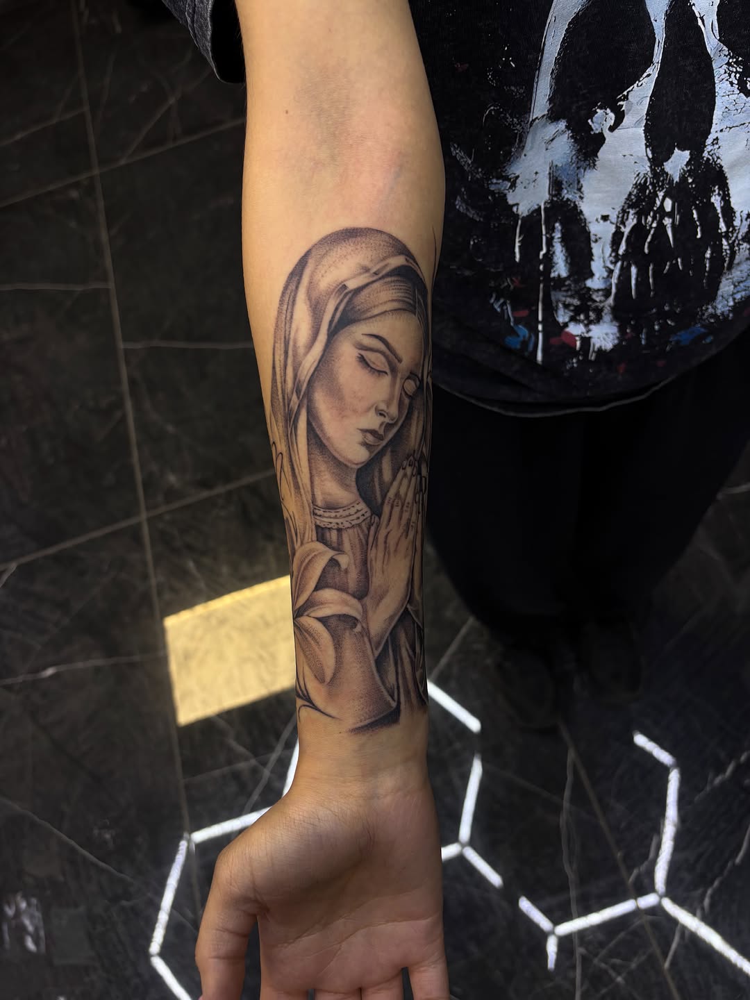 Tattoo by @prettypixieink_ β black_and_grey, realism