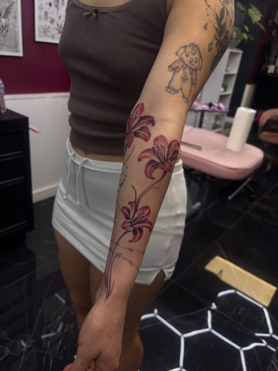 Tattoo by @prettypixieink_ β fine_line, watercolor