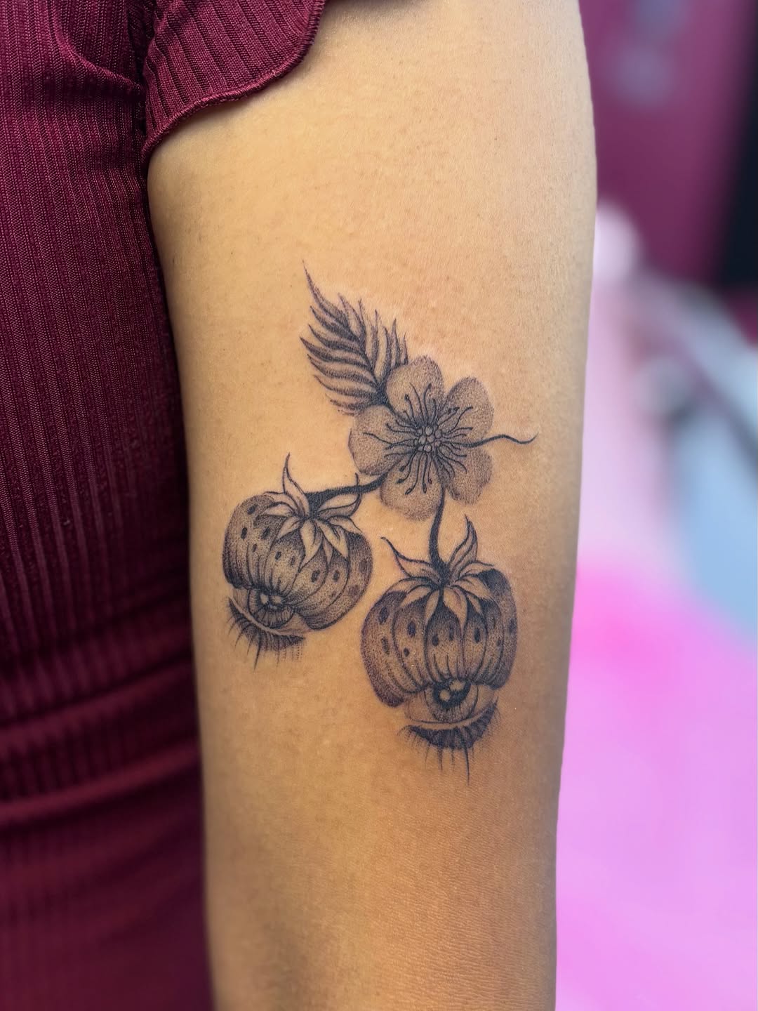Tattoo by @prettypixieink_ β black_and_grey, chicano