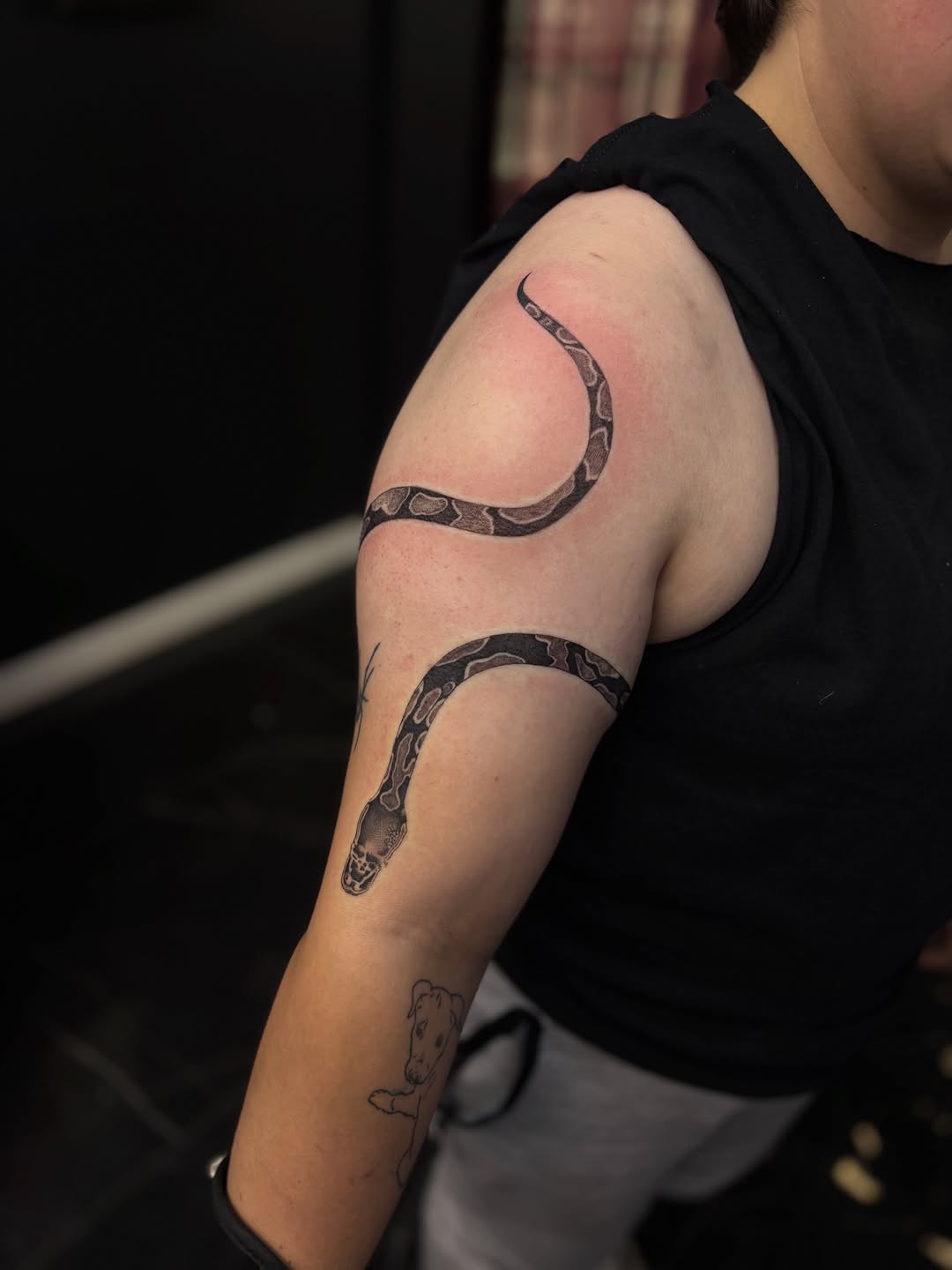 Tattoo by @prettypixieink_ β realism, black_and_grey