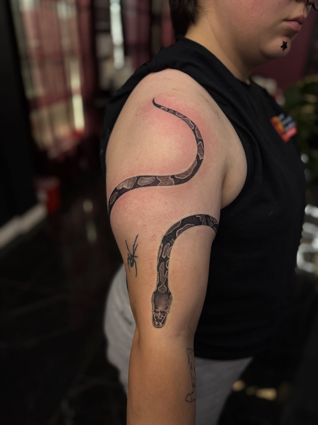 Tattoo by @prettypixieink_ β realism, black_and_grey