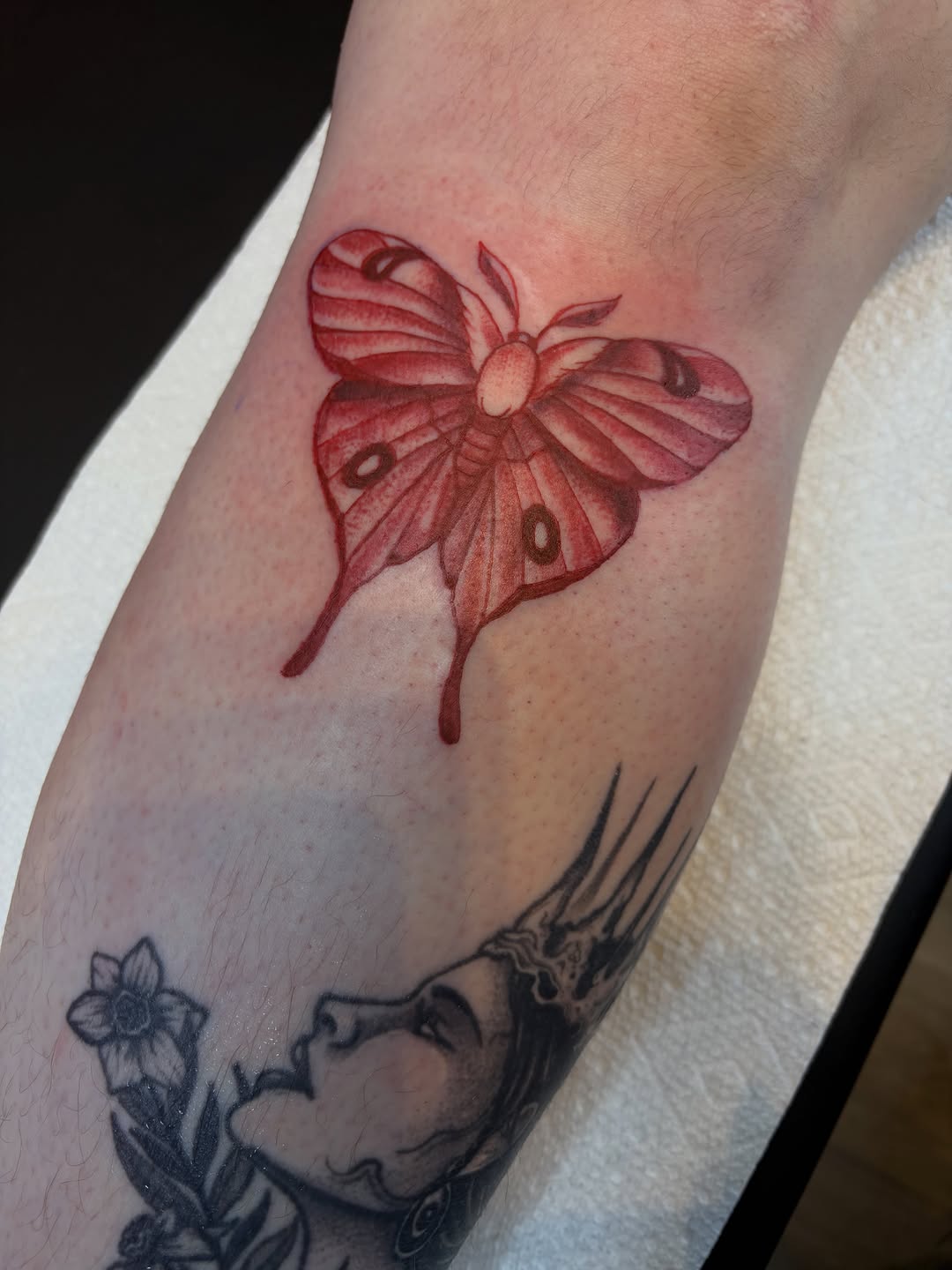 Tattoo by @calencopelandtattoo — realism, black_and_grey