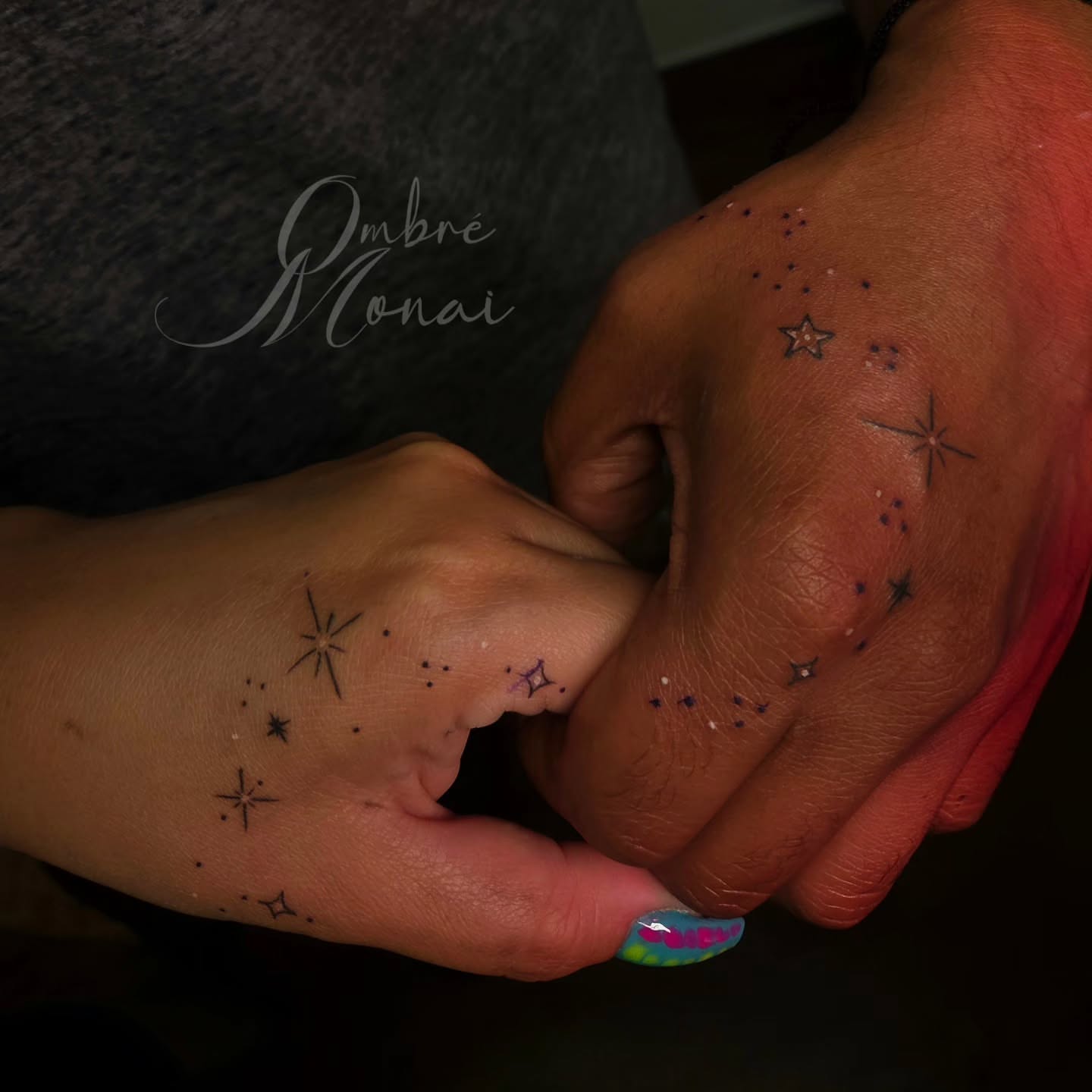 Tattoo by @ombre.monai — dotwork