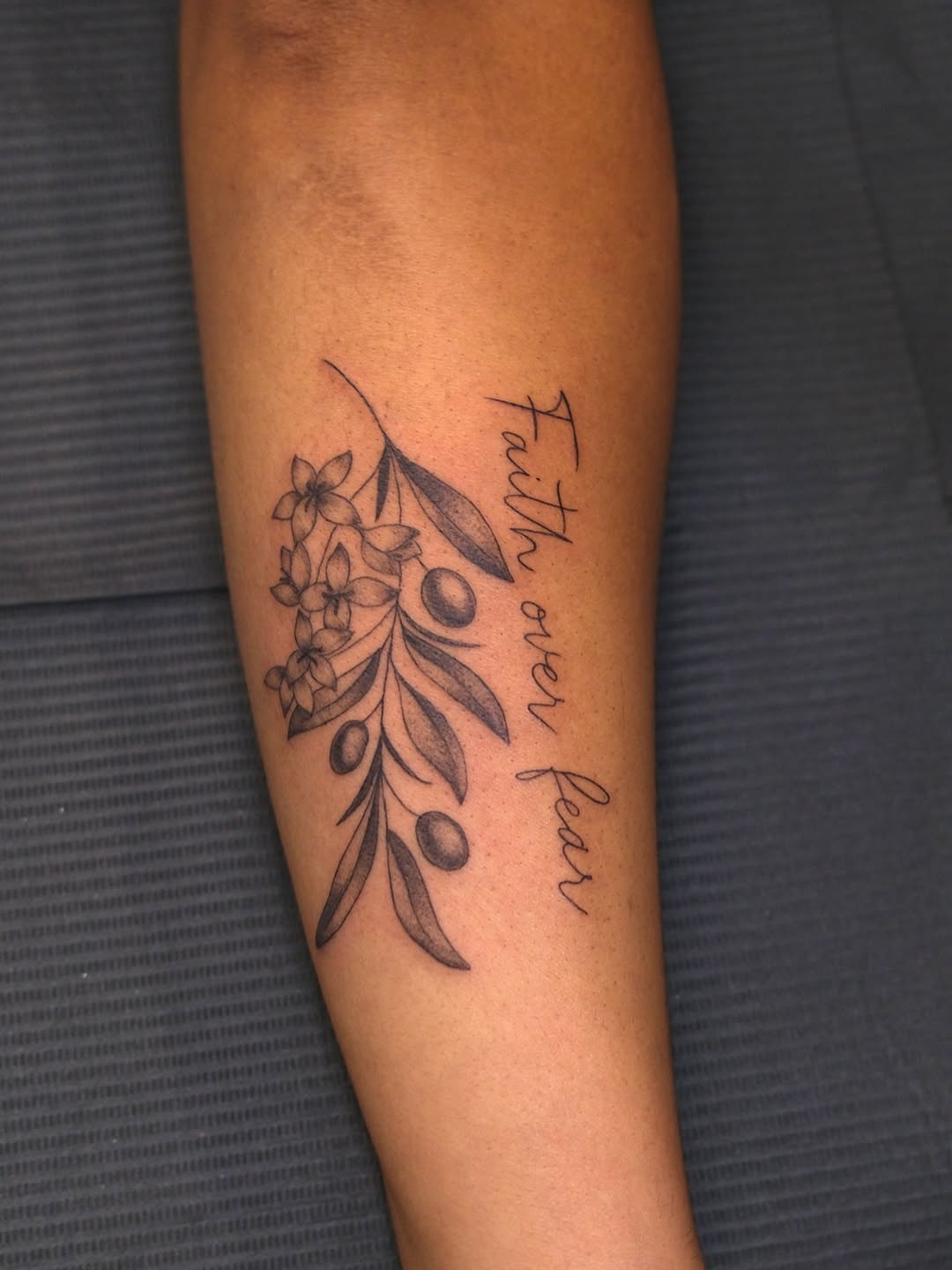 Tattoo by @kianahopetattoo — fine_line, lettering_script