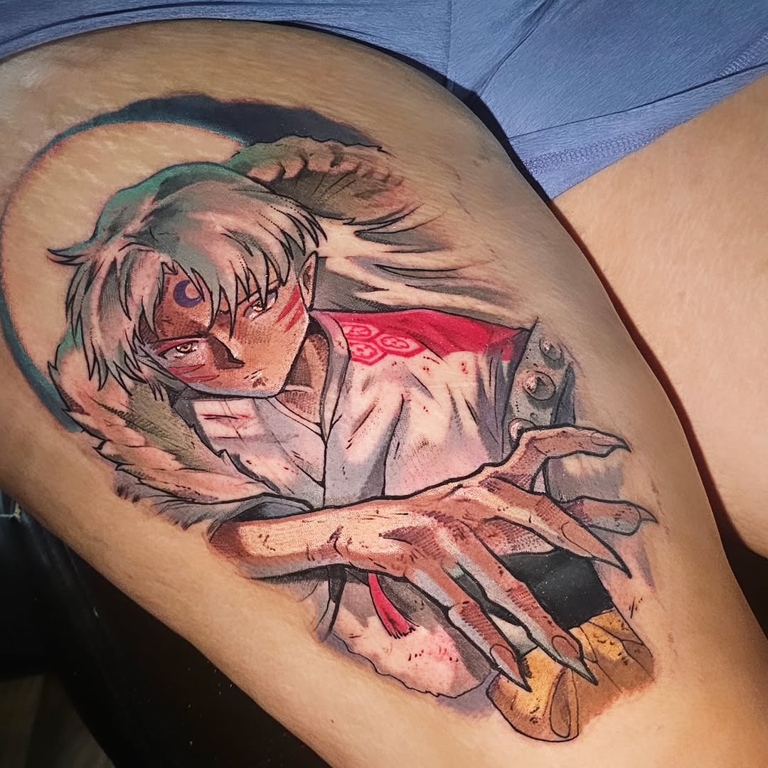 Tattoo by @codygower88 โ anime, realism