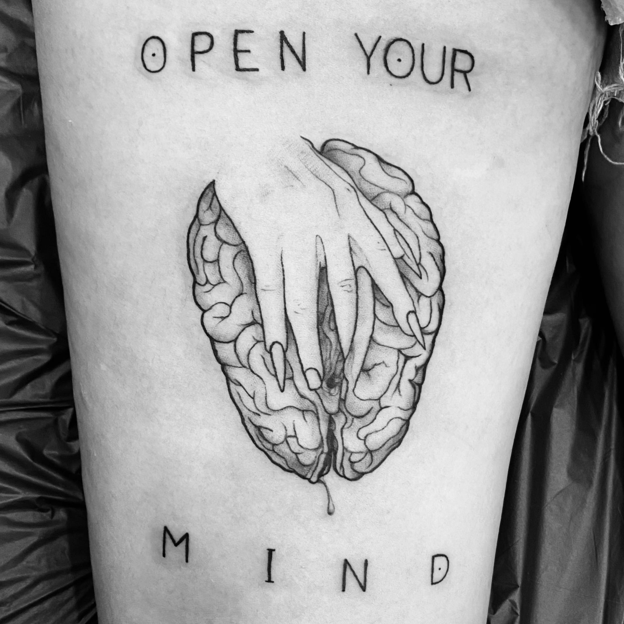Tattoo by @tattooartist_rileyalexander — black_and_grey, realism