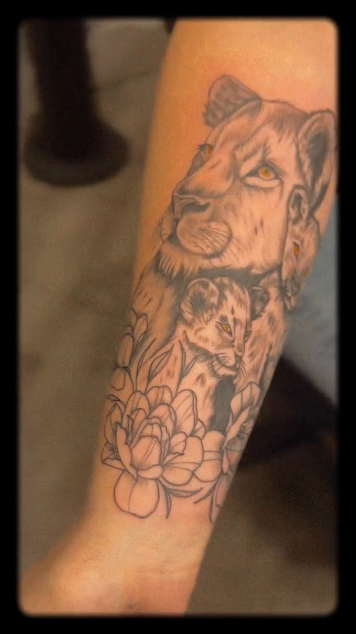 Tattoo by @curbsidetats — realism, black_and_grey