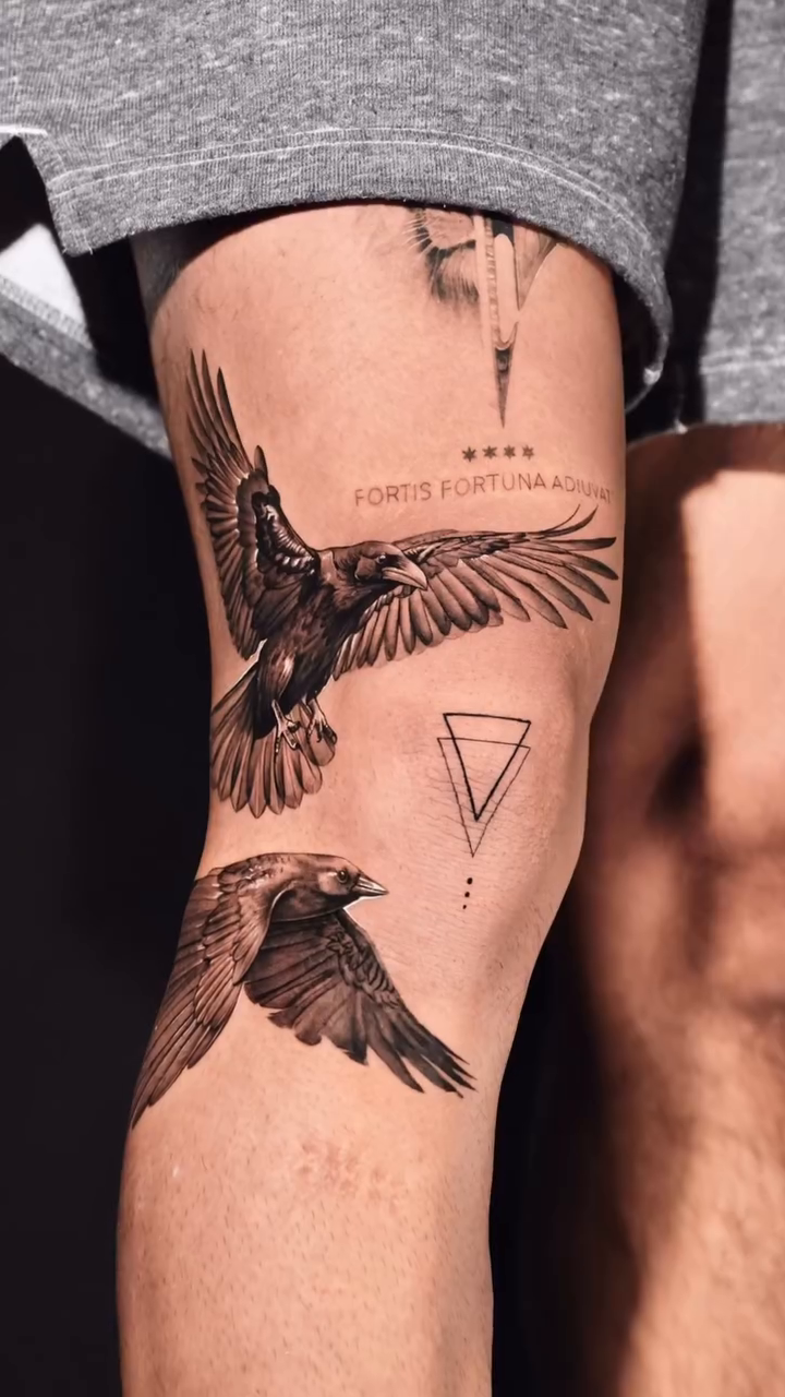 Tattoo by @kidneedle_tattoo — black_and_grey, realism