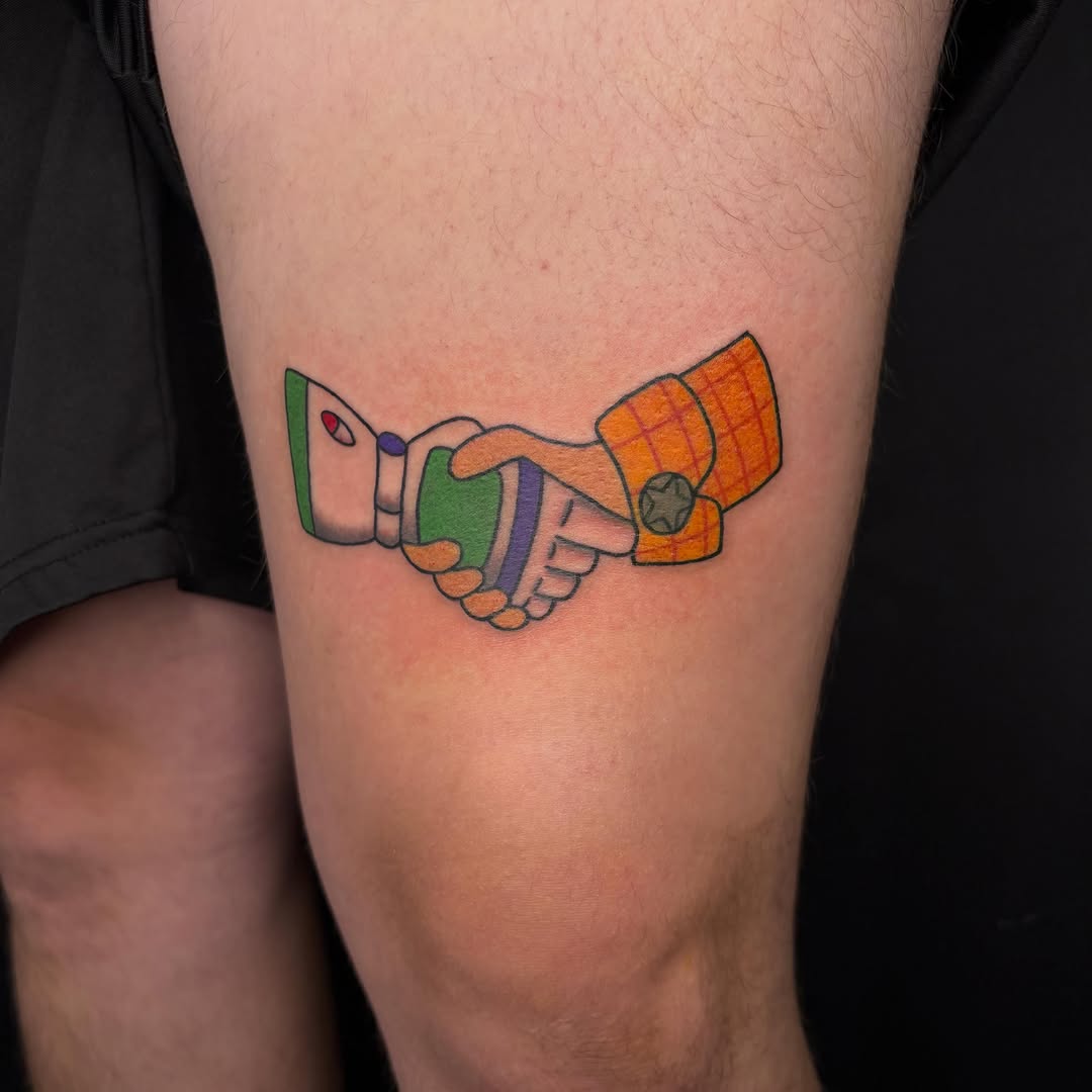 Tattoo by @bhoneybuns — new_school