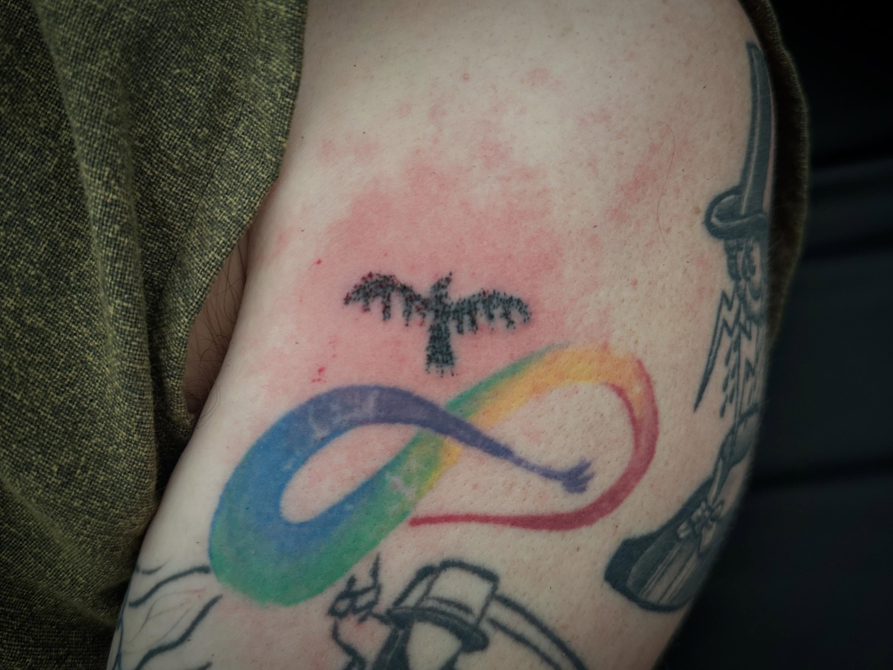 Tattoo by @ladyparaffin — dotwork