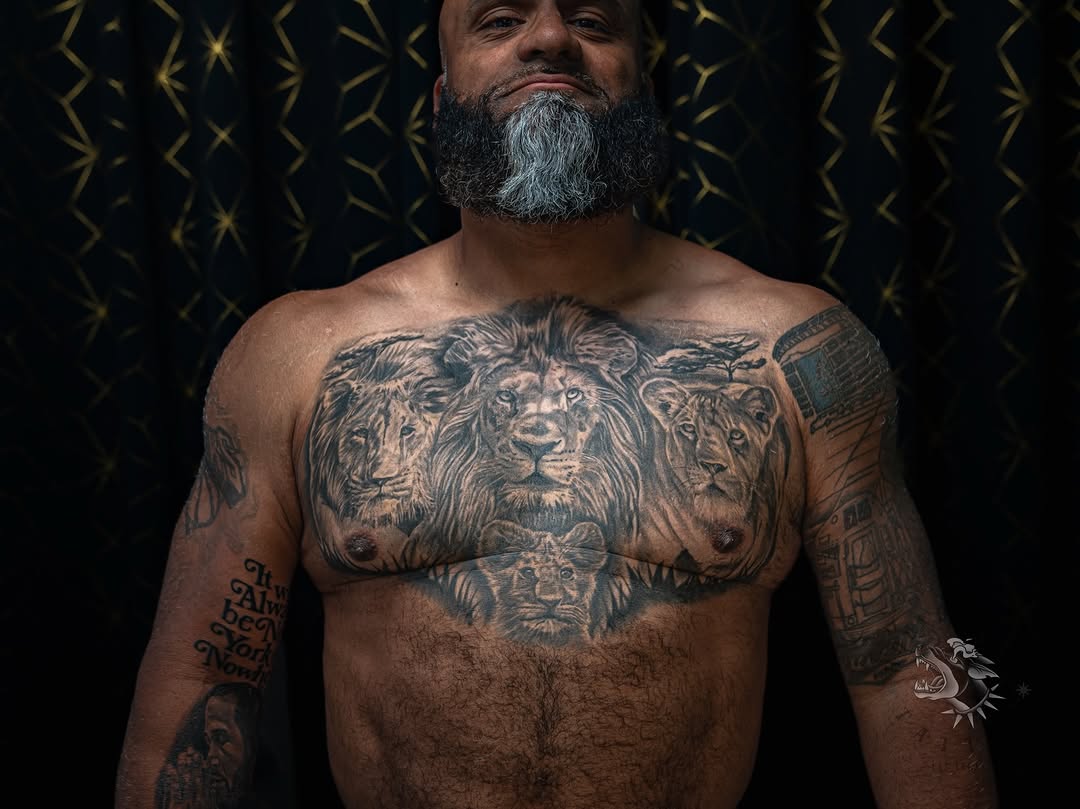 Tattoo by @benzo_ink — realism, black_and_grey