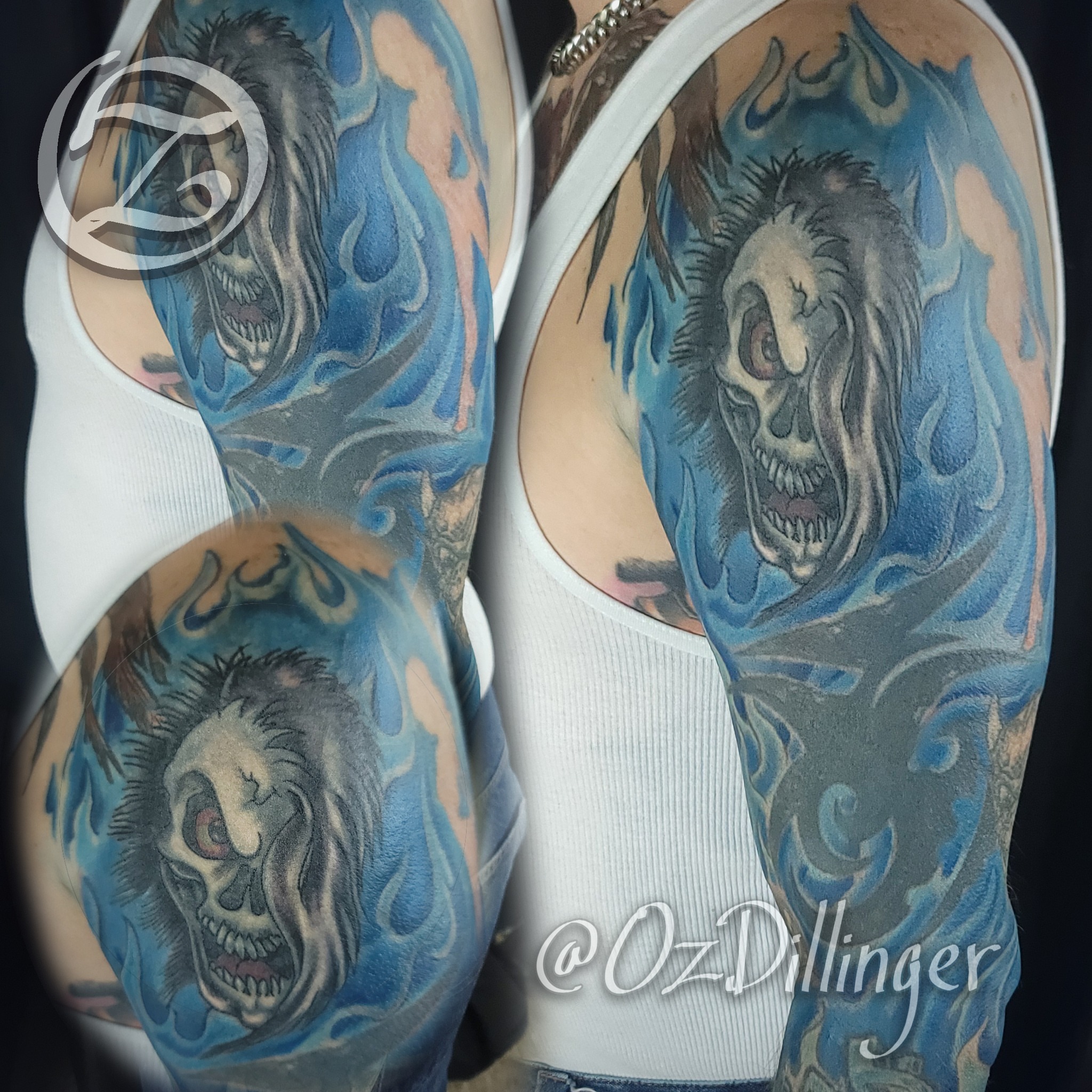 Tattoo by @ozdillinger — realism, dark_realism