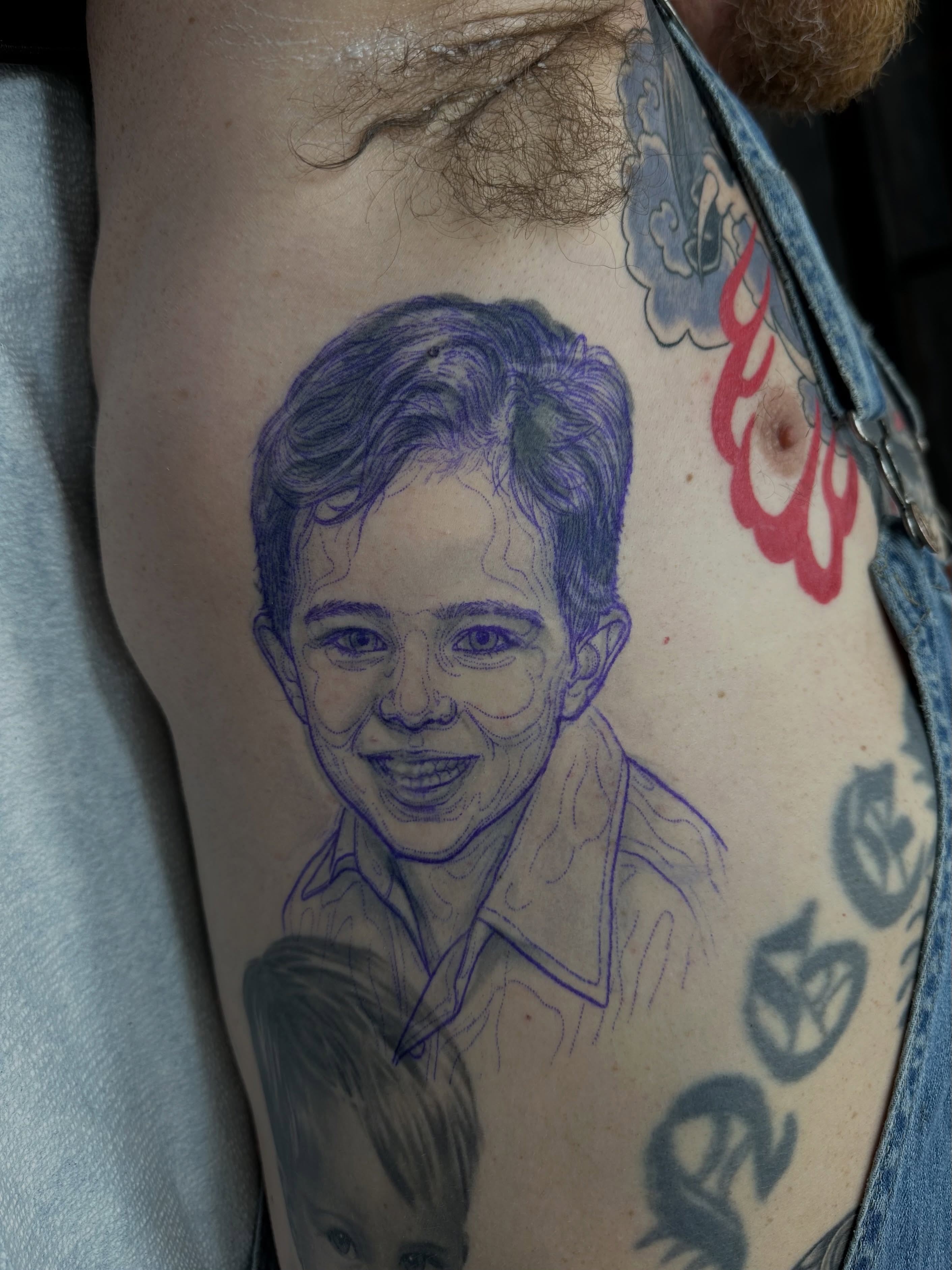 Tattoo by @zakperry_tattoos — realism, black_and_grey