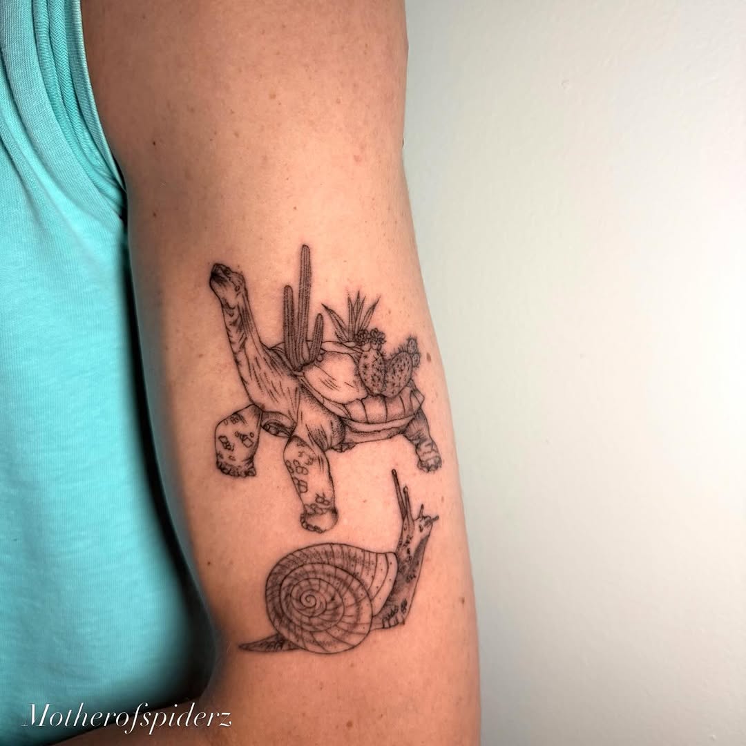 Tattoo by @motherofspiderz β fine_line, illustrative