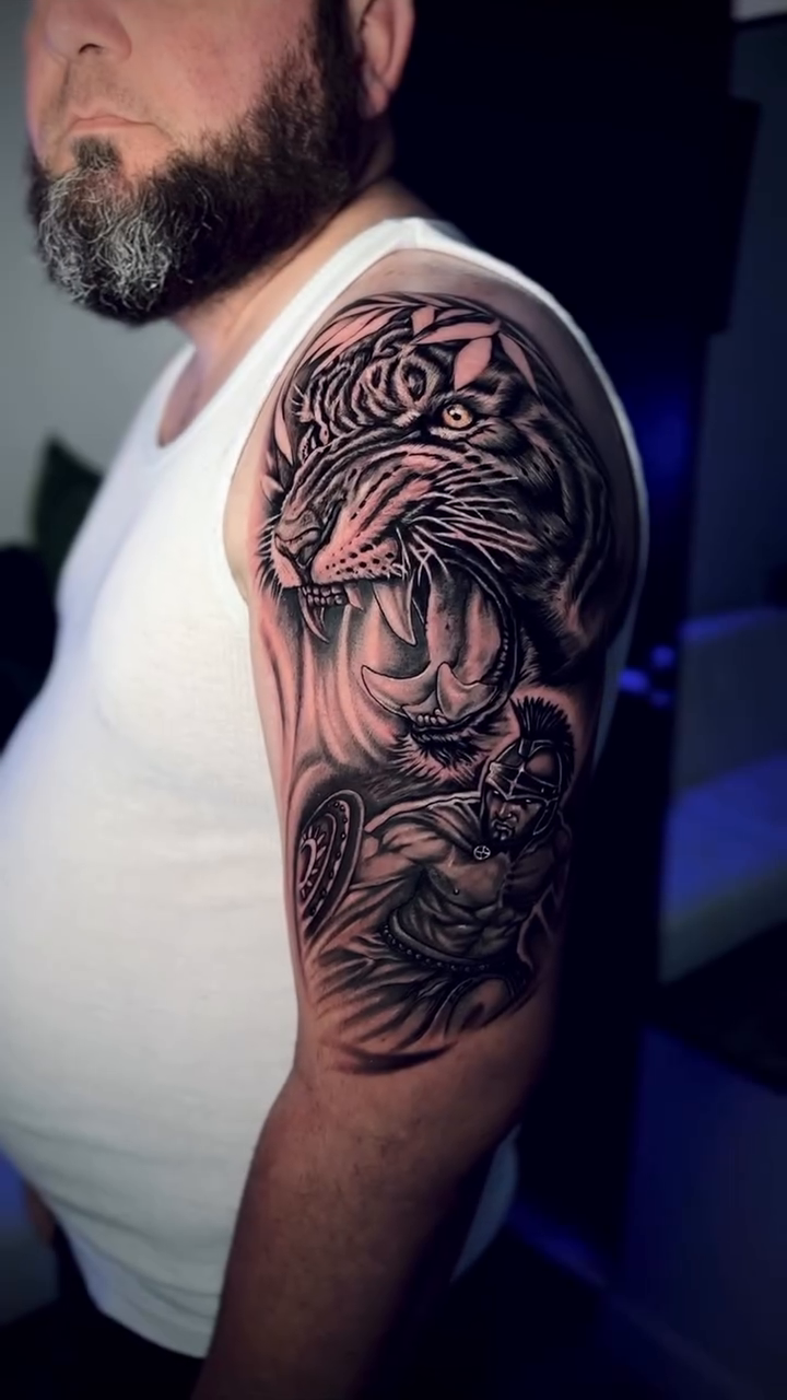Tattoo by @eduardoart_indigo — realism, black_and_grey