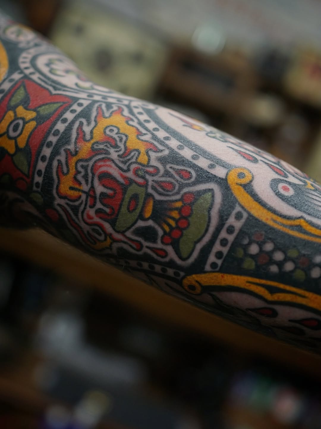 Tattoo by @jonnybearhands — american_traditional