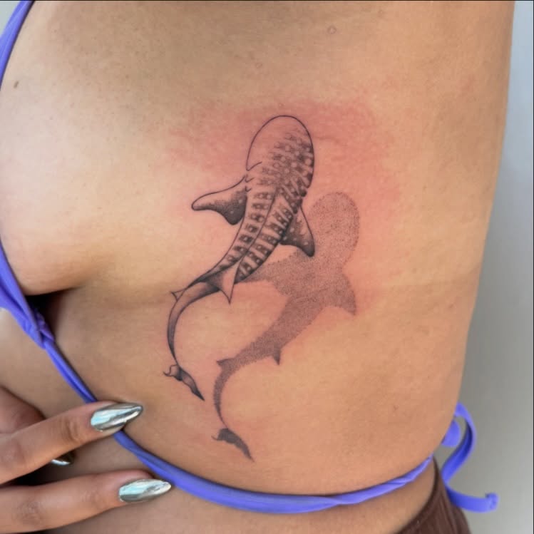 Tattoo by @bearangeltattoo — fine_line, dotwork