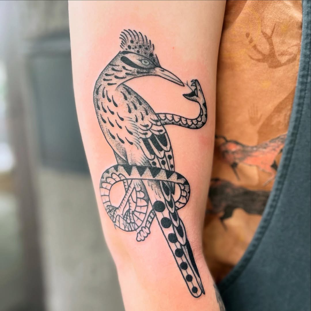 Tattoo by @eekpdx — black_and_grey, illustrative