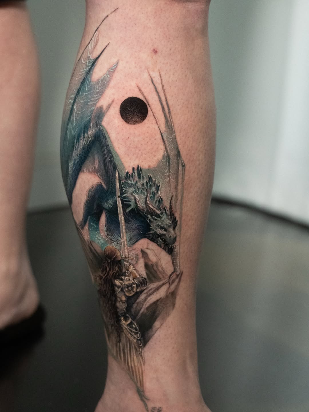 Tattoo by @lejobravo — realism, dark_realism