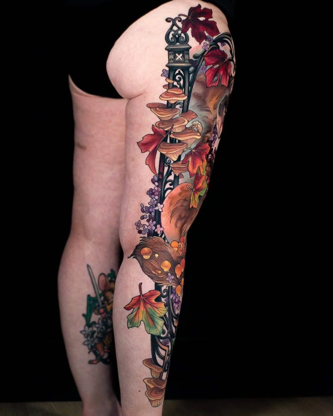 Tattoo by @hannahsteeleart — realism, neo_traditional