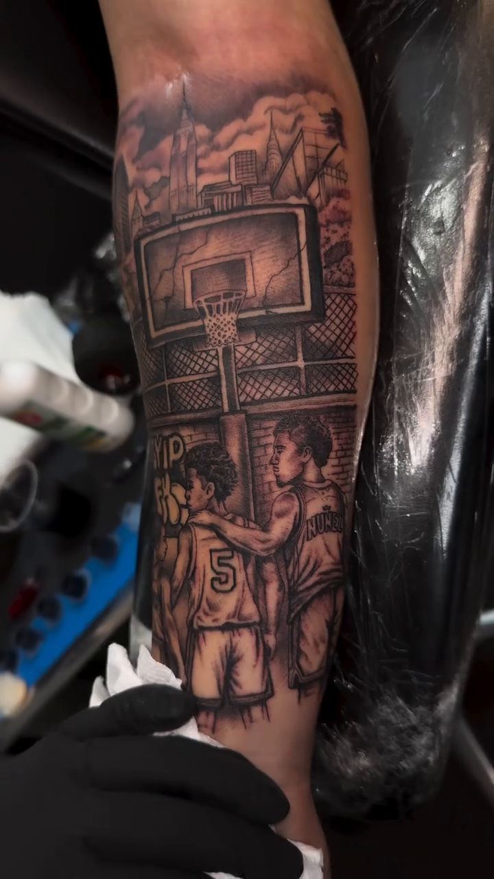 Tattoo by @chrispynotgrilled โ realism, black_and_grey
