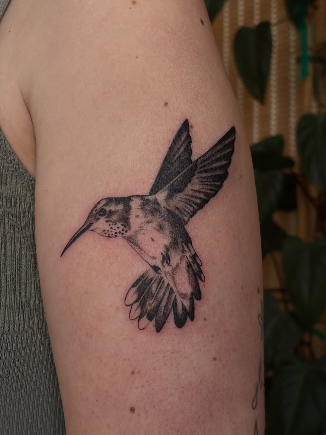 Tattoo by @emeraldbeetattoo โ realism, black_and_grey