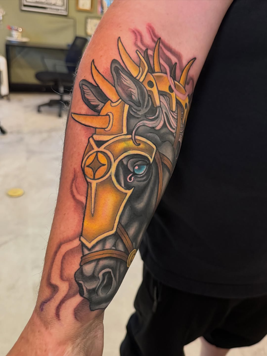 Tattoo by @kylebehrtattoos — neo_traditional, realism