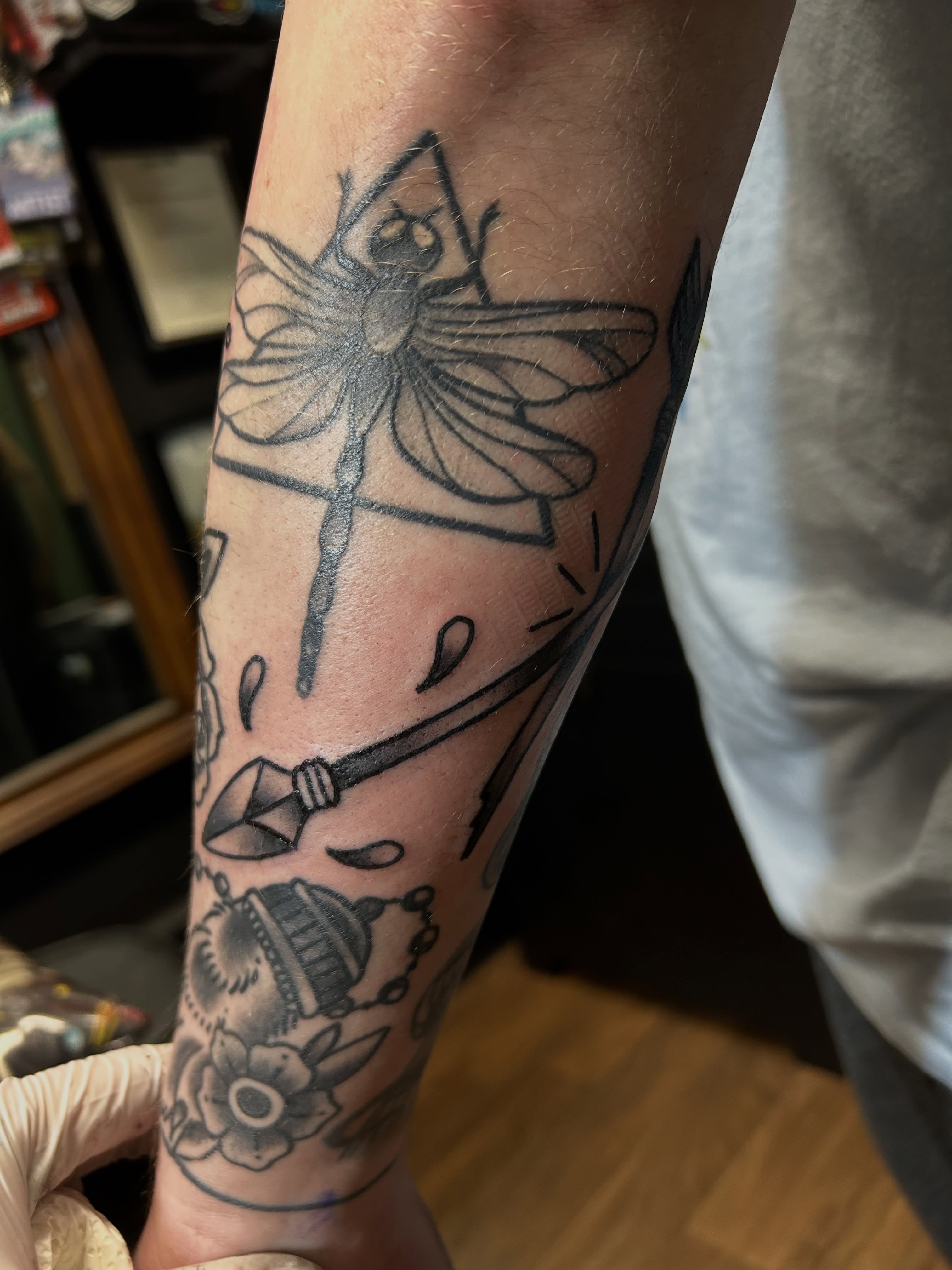 Tattoo by @buyachektattoo β black_and_grey