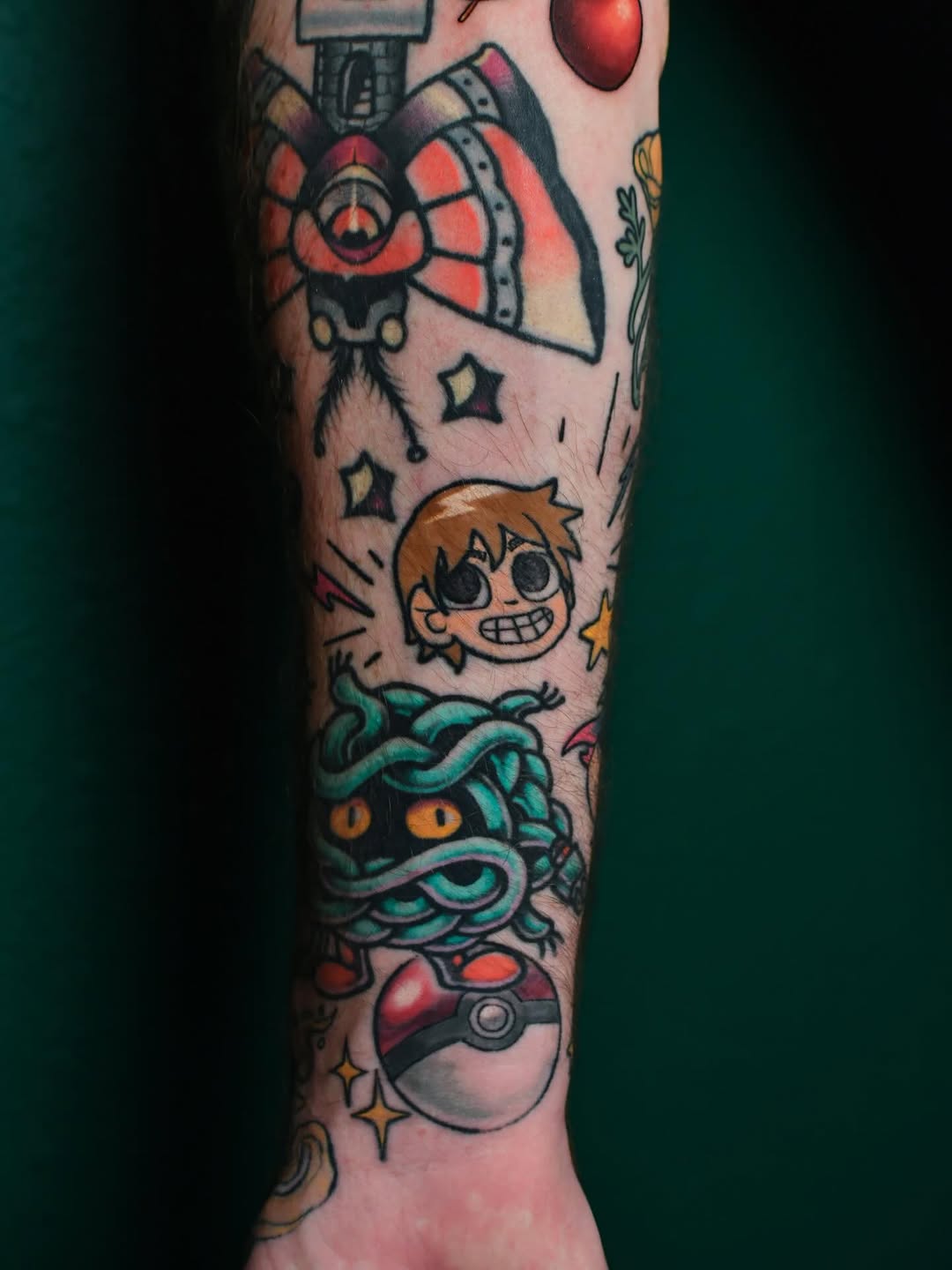 Tattoo by @besimplistic — new_school, anime