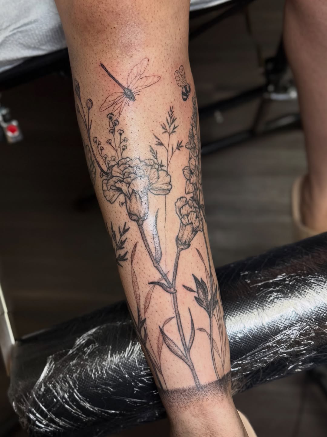 Tattoo by @coreychav.tattoos β fine_line, black_and_grey