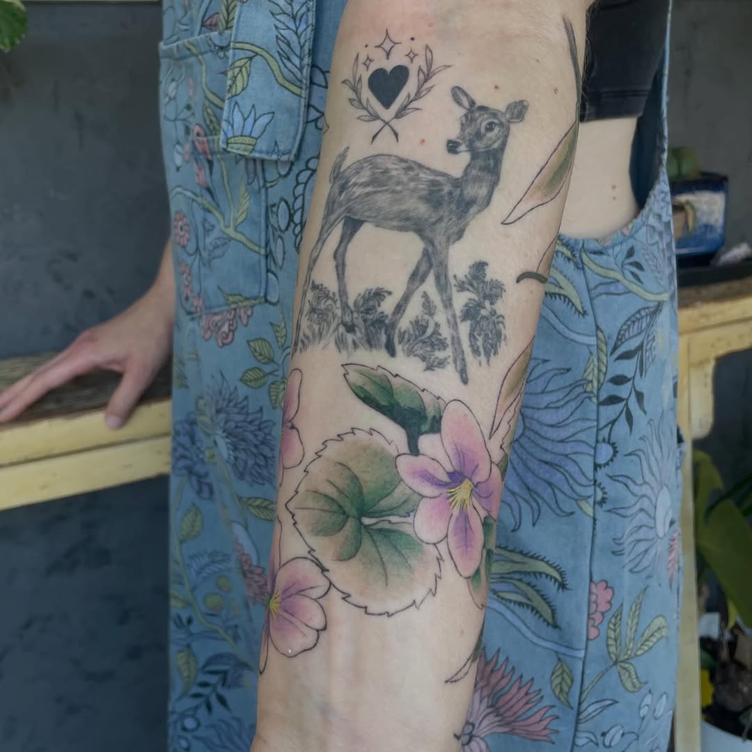 Tattoo by @alzster — realism, fine_line