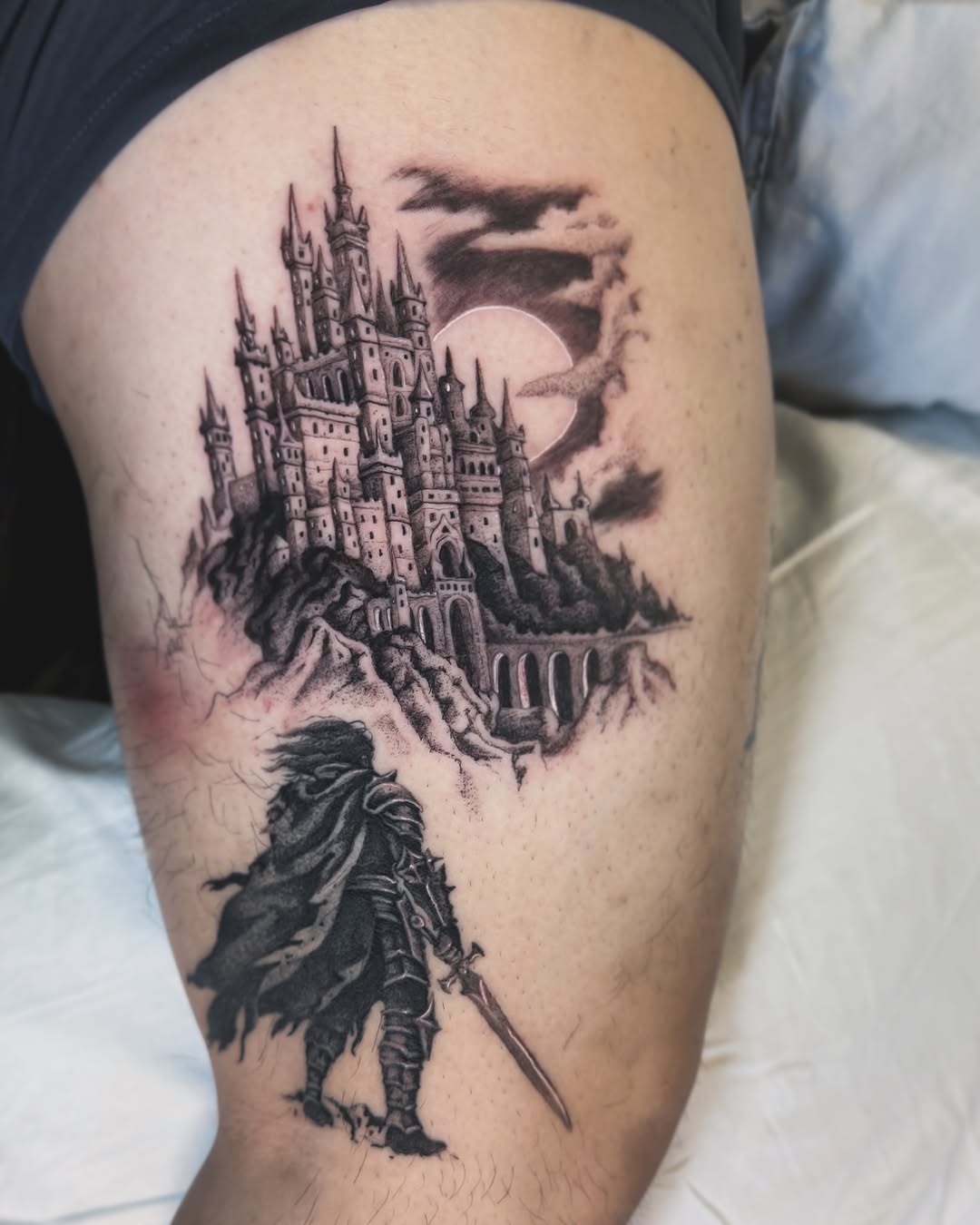 Tattoo by @colinbaker — realism, black_and_grey