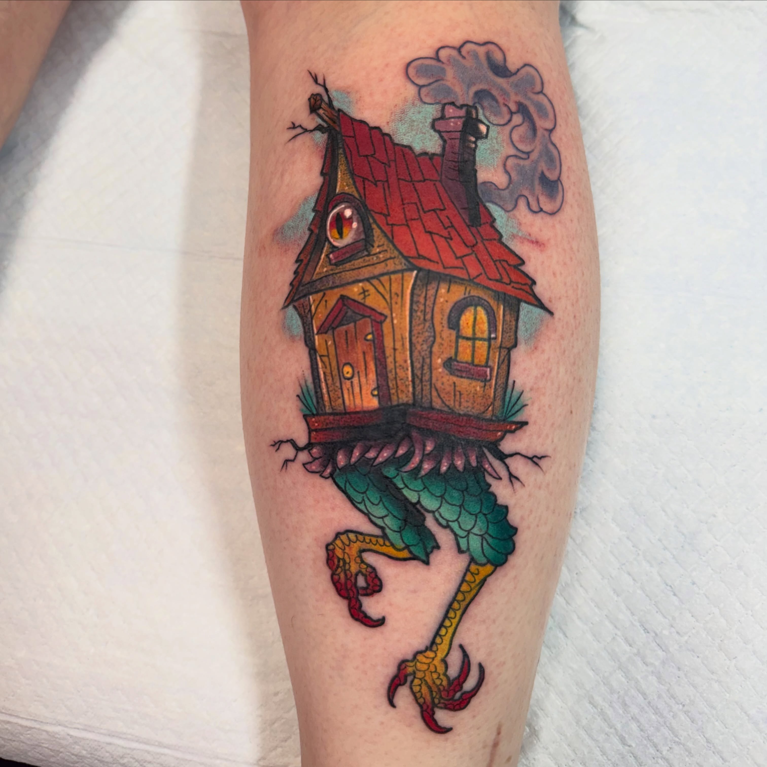 Tattoo by @shanebtattoos — american_traditional, surrealism
