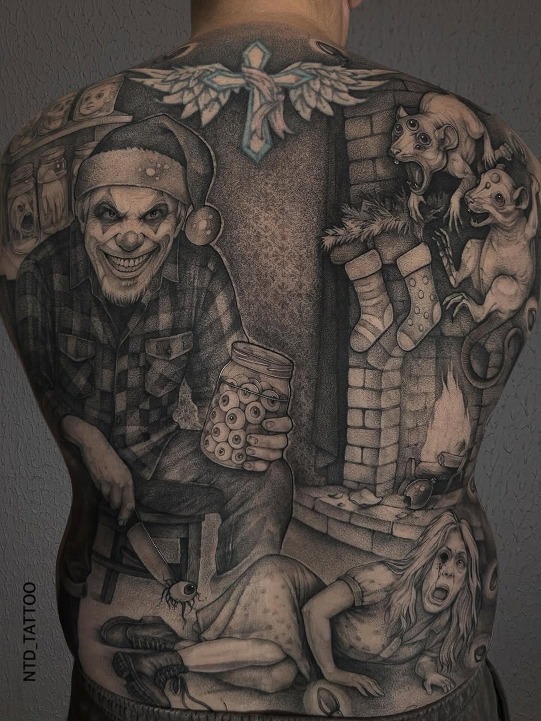 Tattoo by @ntd_tattoo — realism, dark_realism