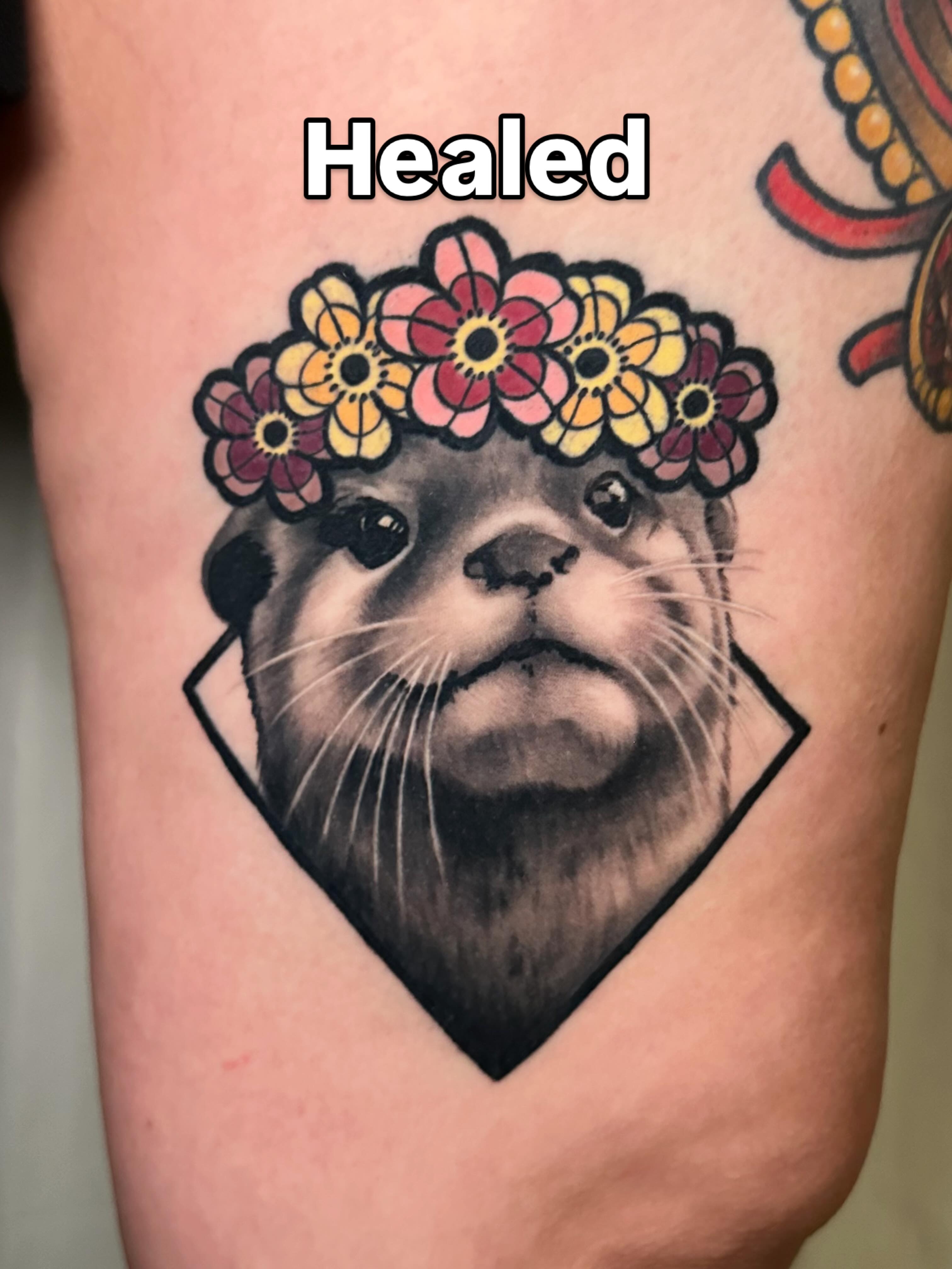 Tattoo by @happycampertattoos โ realism