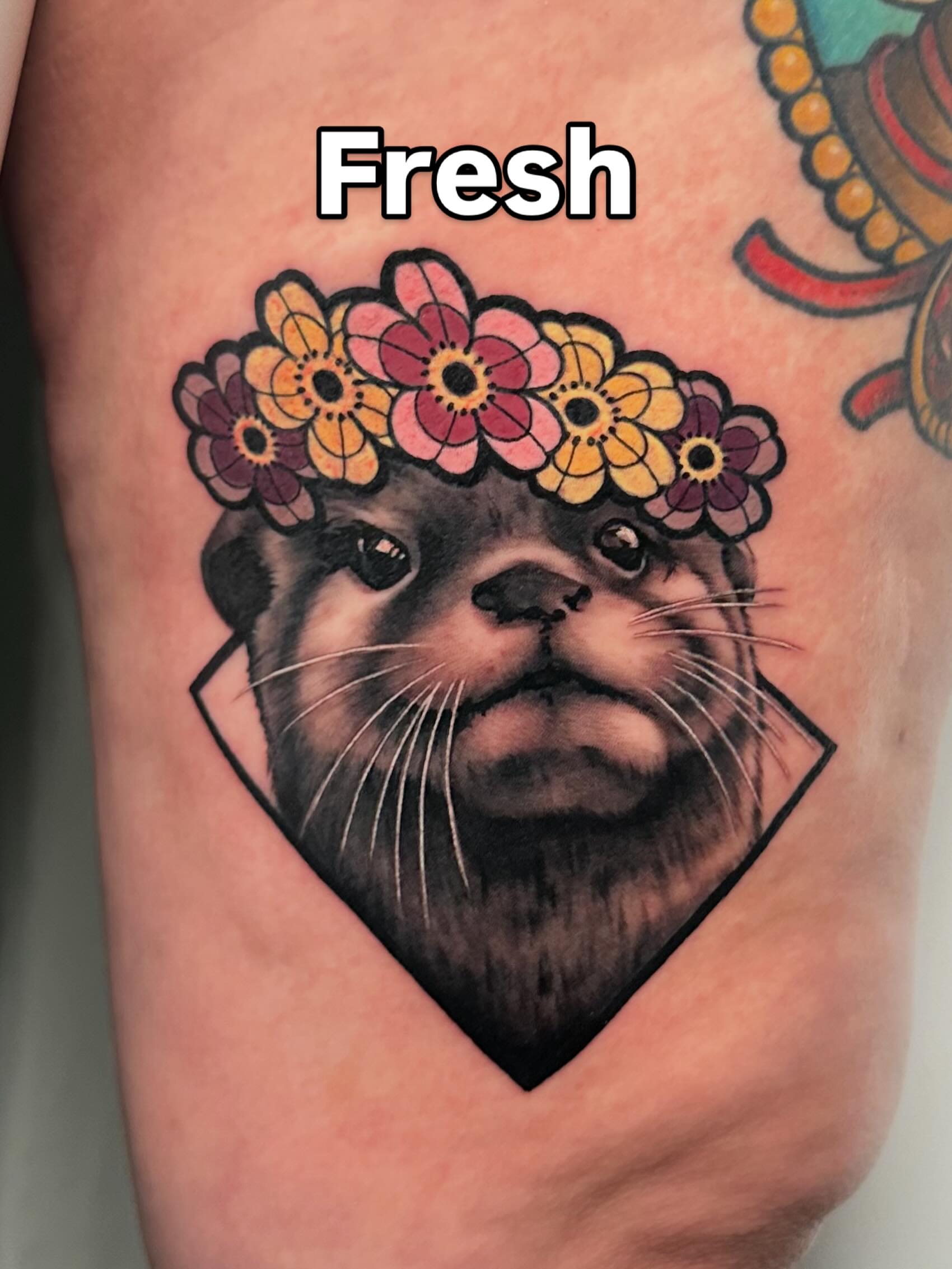 Tattoo by @happycampertattoos โ american_traditional