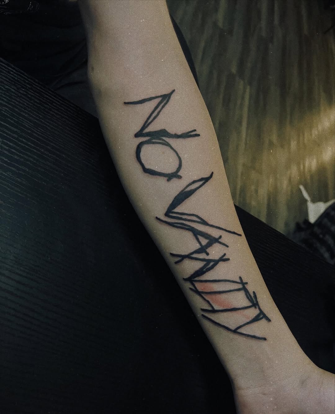 No Vanity tattoo on the forearm by Alejandro N Duran