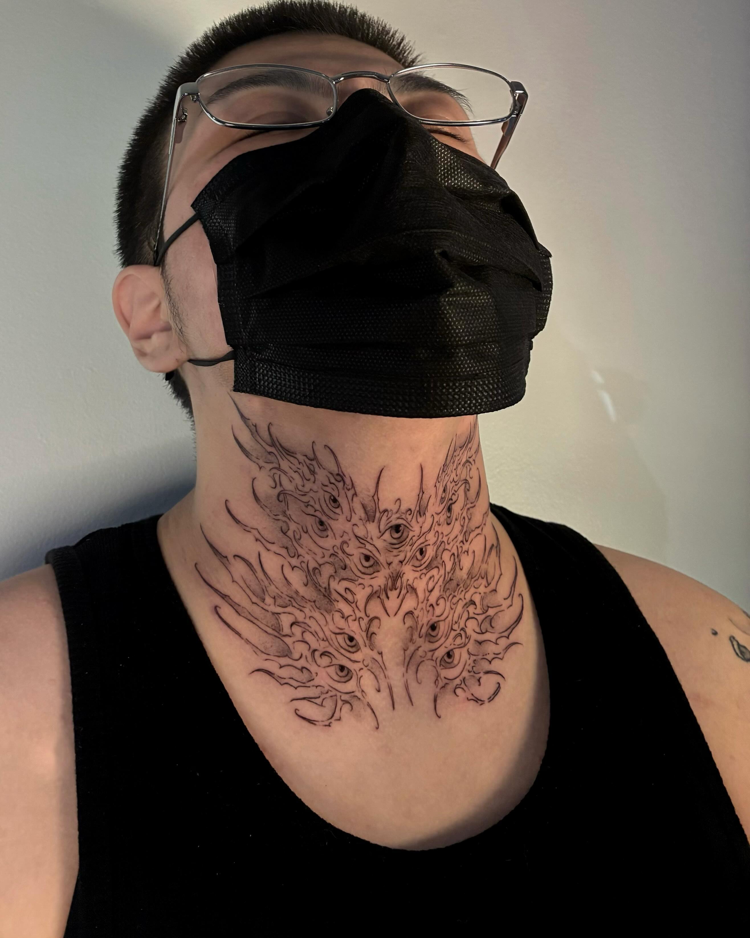 Tattoo by @smashyourboyy — black_and_grey