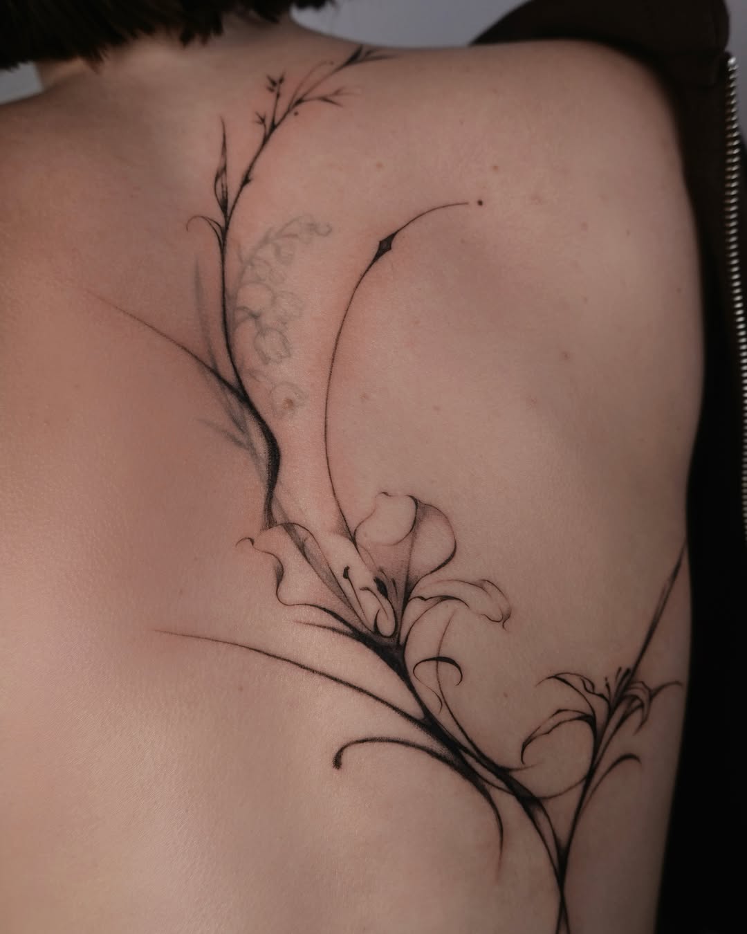 Tattoo by @maimaitatt — fine_line, black_and_grey