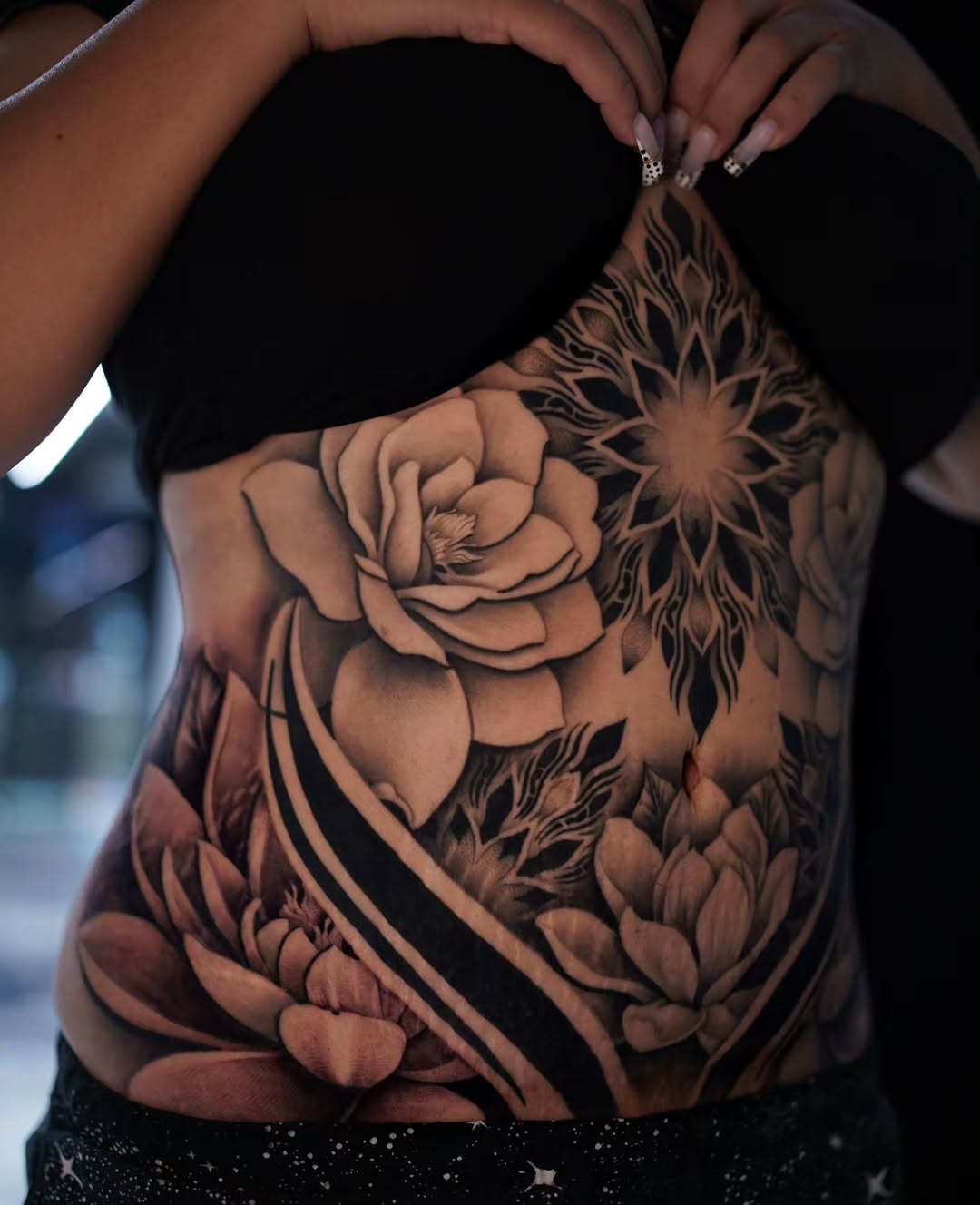 Tattoo by @inkbyesto — black_and_grey, realism