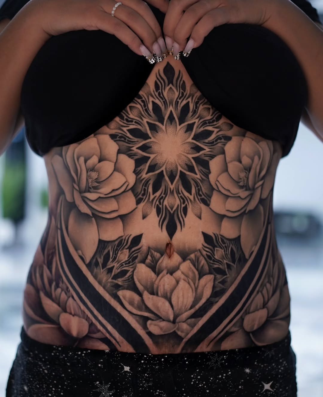Tattoo by @inkbyesto — black_and_grey, realism
