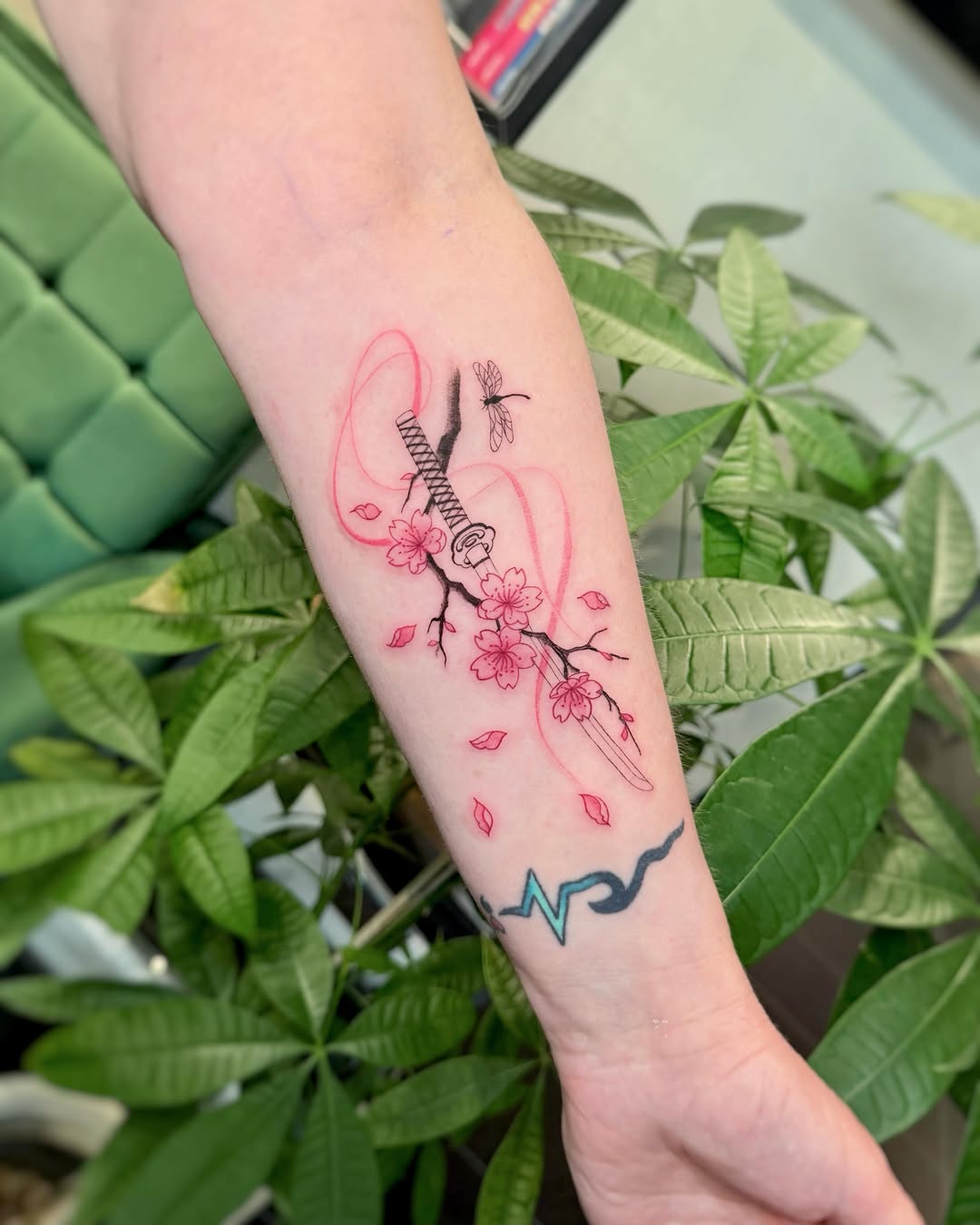 Tattoo by @inkw.han — japanese_irezumi, dotwork
