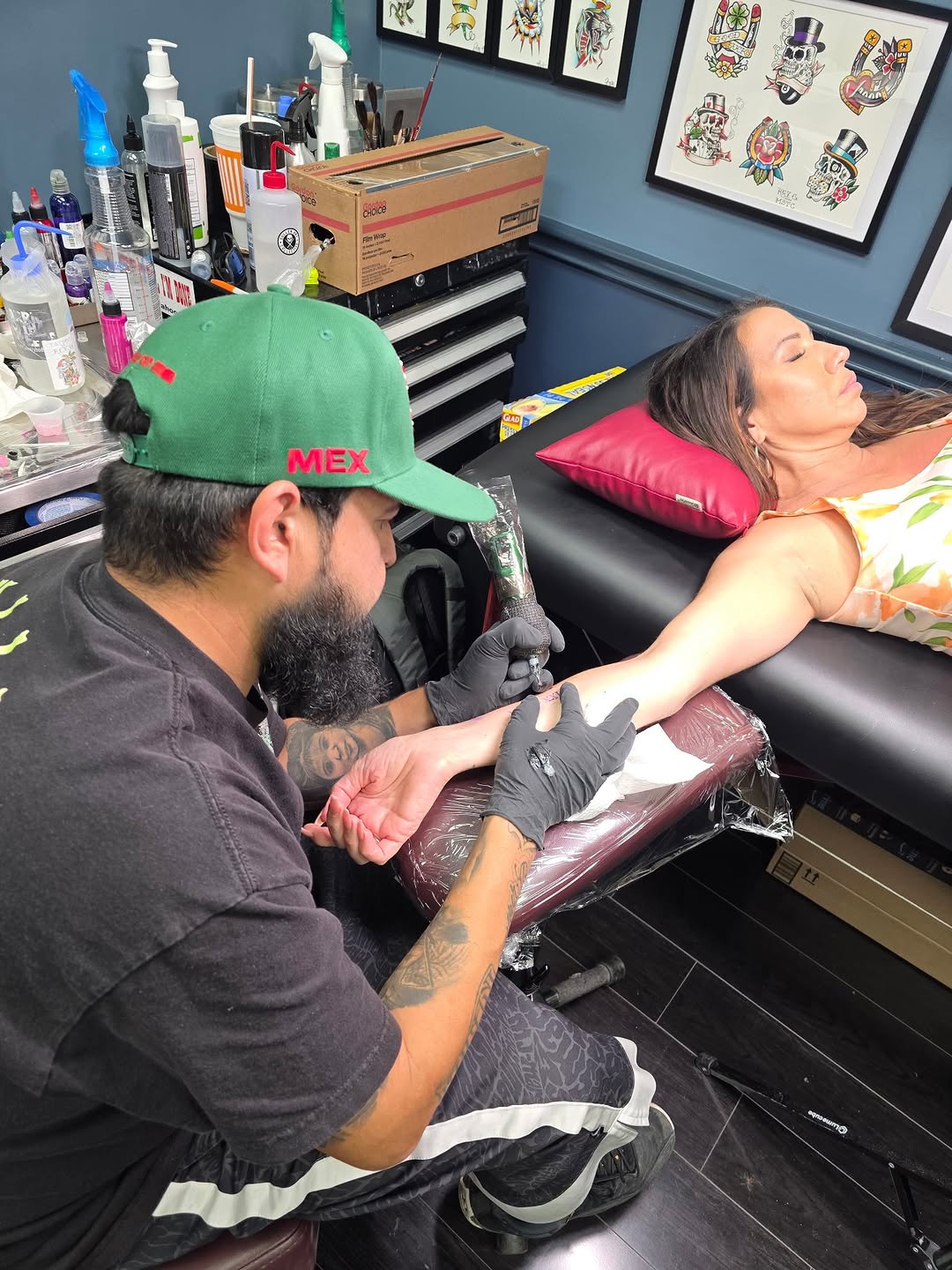 Tattoo by @wastedtalent713 — fine_line, black_and_grey