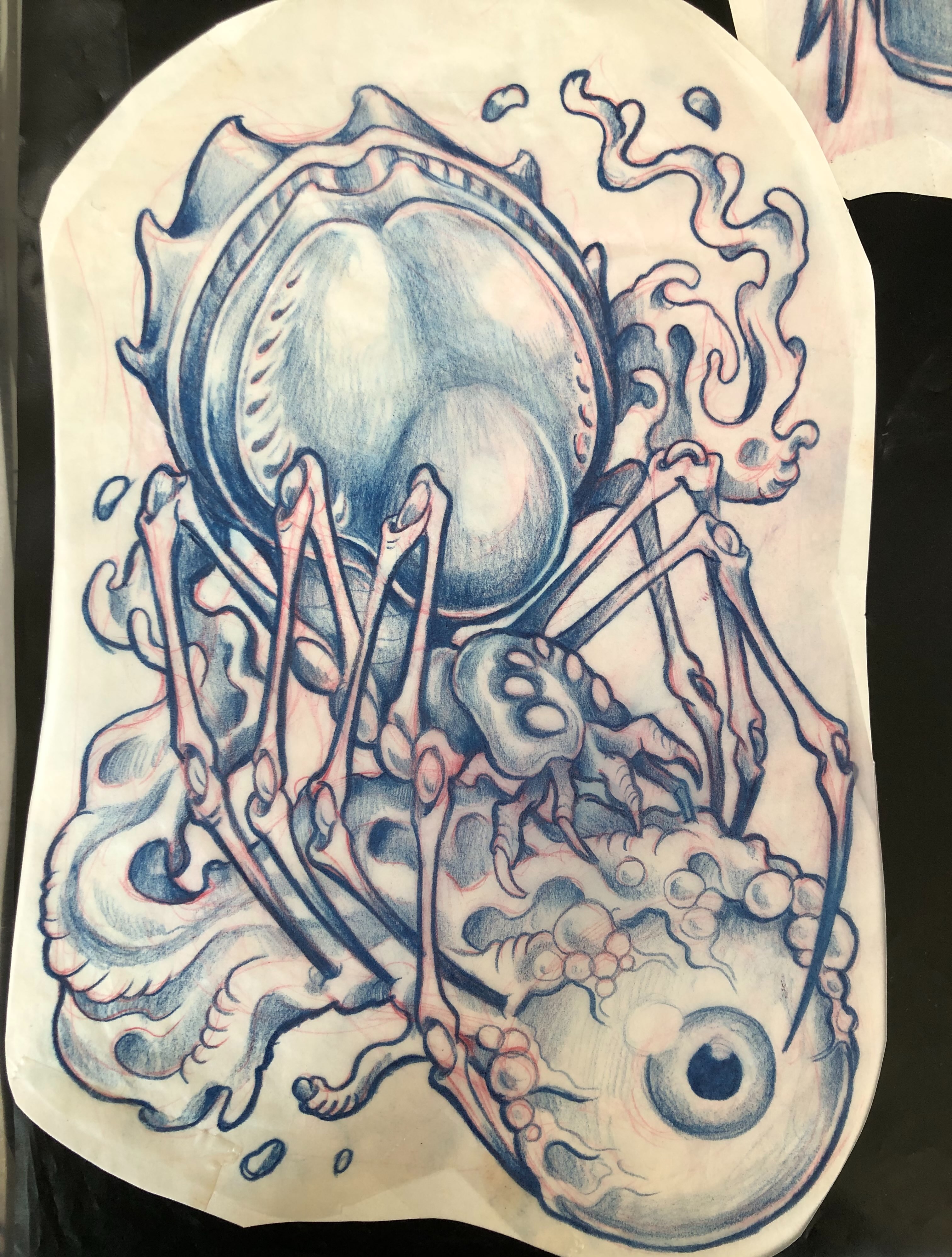 Tattoo by @janman_tattoos — surrealism