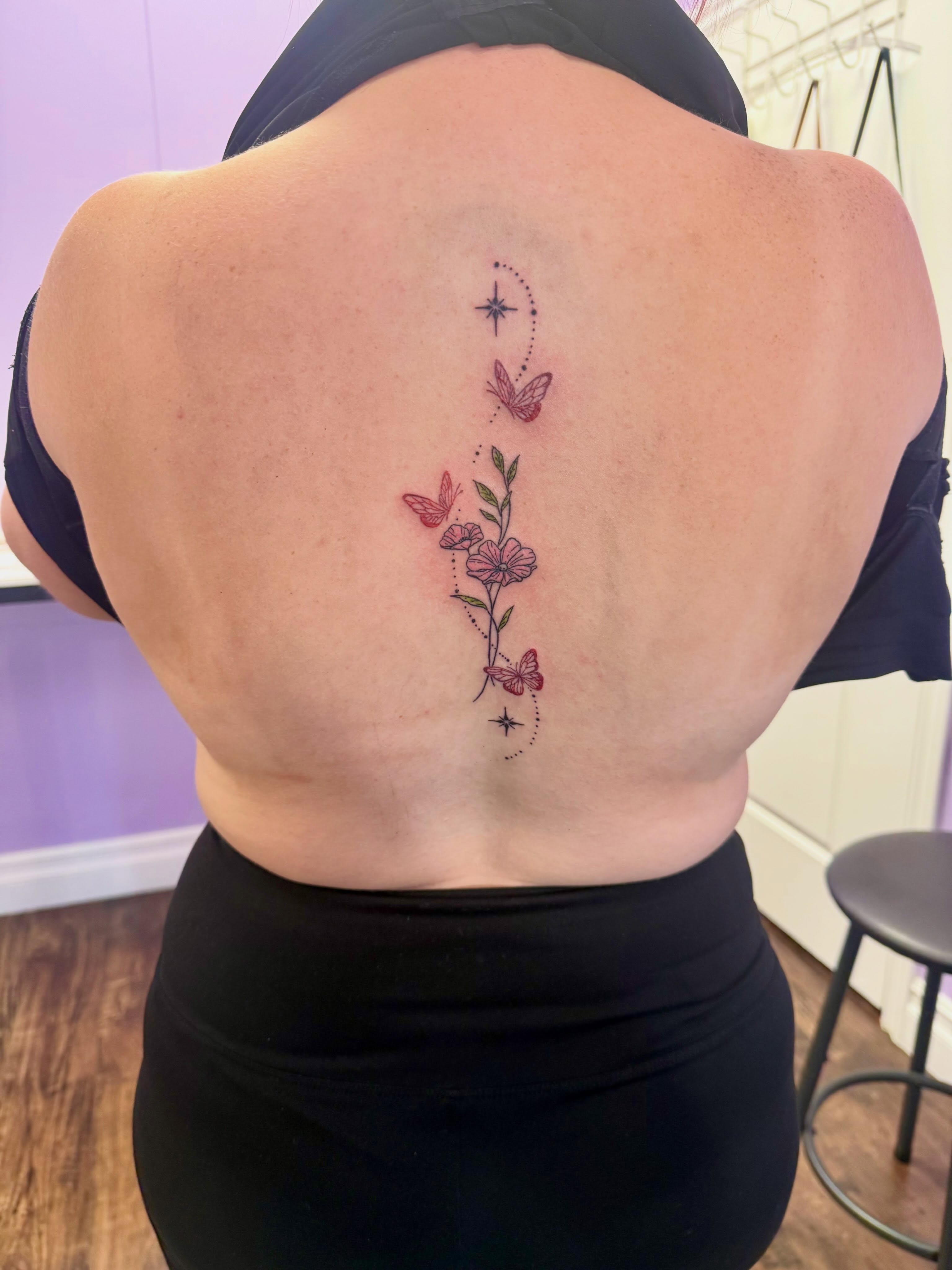 Tattoo by @jaystats03 — dotwork