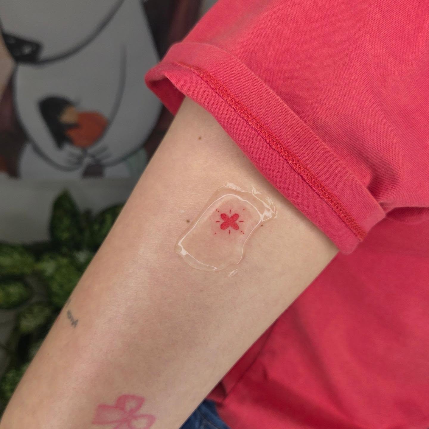 Tattoo by @nurimoon_tattoo — dotwork
