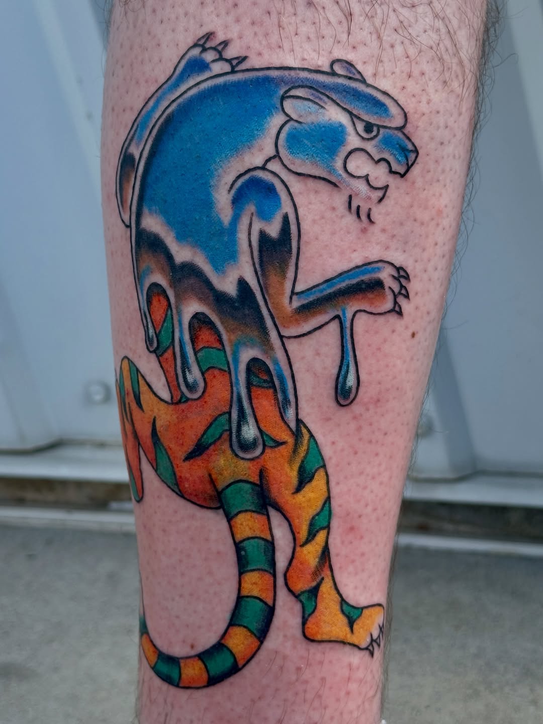 Tattoo by @juuliansolis โ american_traditional, neo_traditional